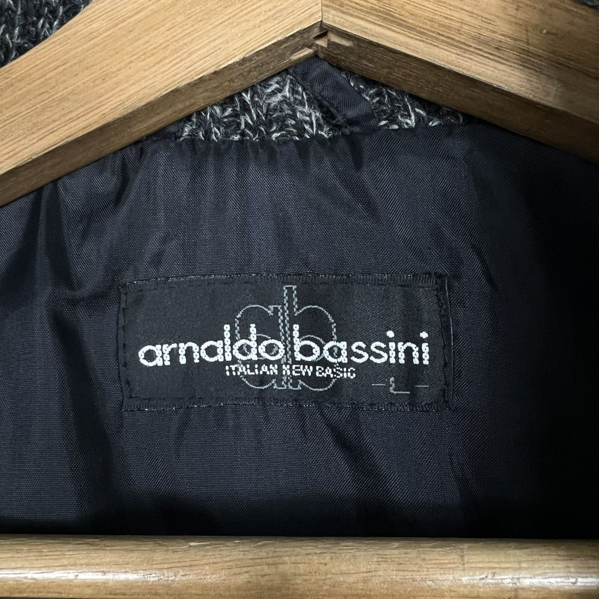 Other ARNALDO BASSINI Knitted Button Jacket #4037-C183 Size US L / EU 52-54 / 3 - 13 Thumbnail