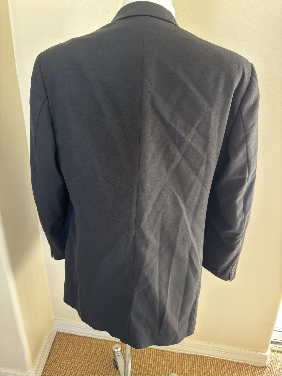 Alexander McQueen ALEXANDER MCQUEEN Made in Italy Textured Wool Jacket 46R Size 46R - 6 Thumbnail