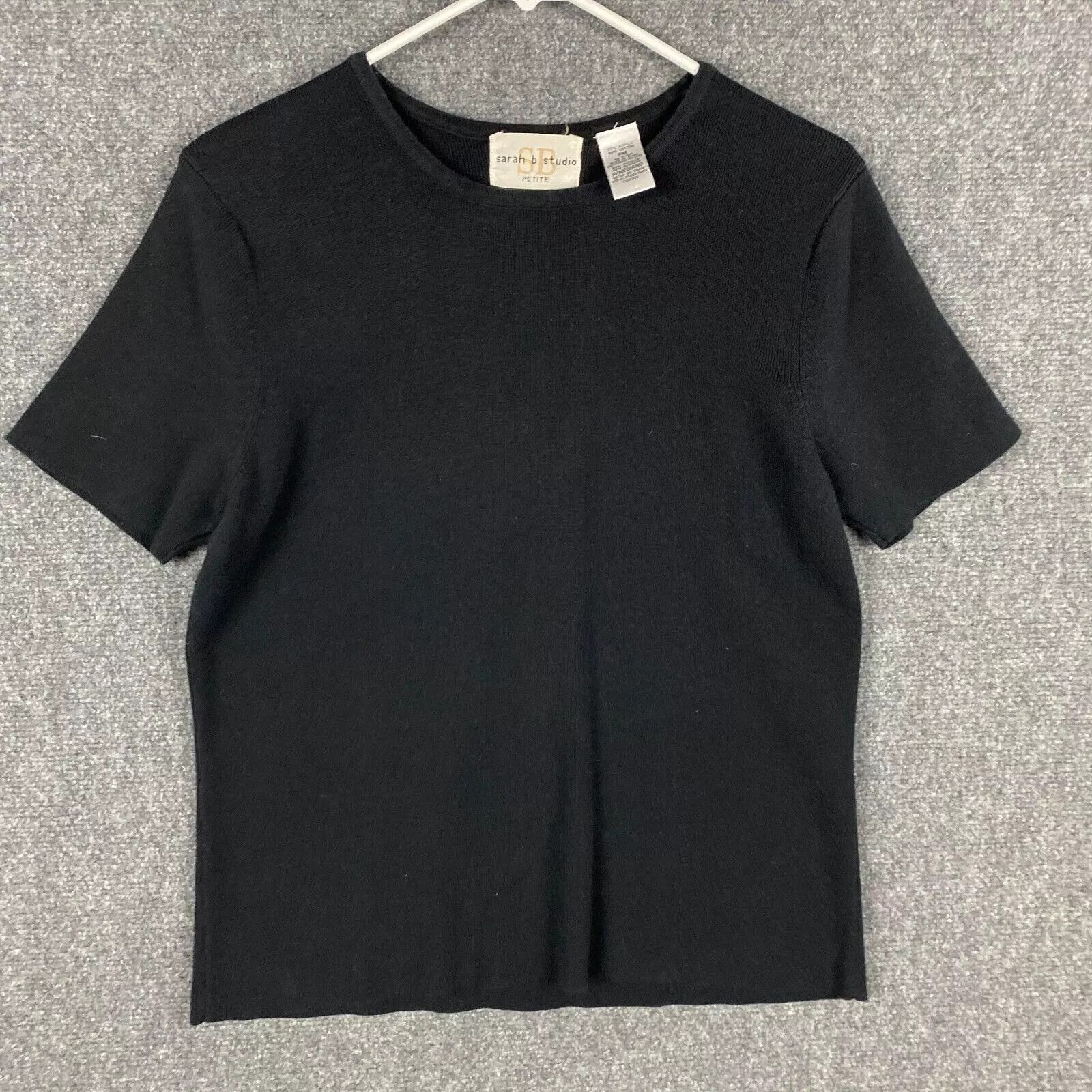 Other Sarah B Studio Sweater Petite Medium Women's Short Sleeve PM Size M / US 6-8 / IT 42-44 - 1 Thumbnail