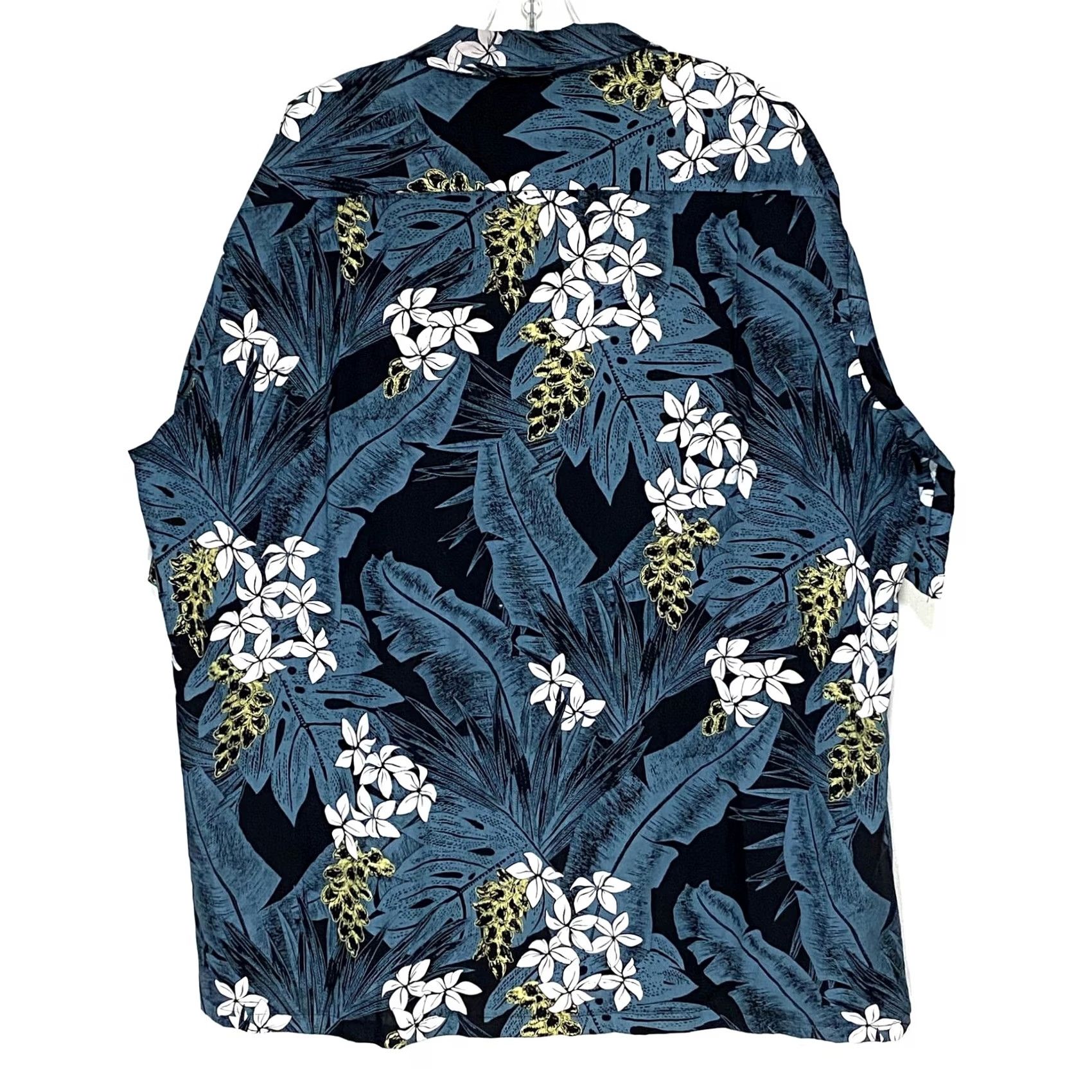 Vintage VINTAGE Attitude Clothing Co. Button Shirt Mens 3XL Floral Tropical Vacation Hawaiian Shirt Men 3XL Blue Floral Tropical Holiday Casual Mens Size US XXL / EU 58 / 5 - 3 Thumbnail