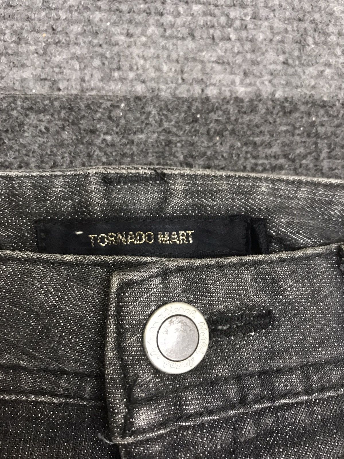 Tornado Mart 💥DESIGNER💥TORNADO MART JAPAN RARE FADES SKINNY DENIM F179 Size 28" / US 6 / IT 42 - 7 Thumbnail