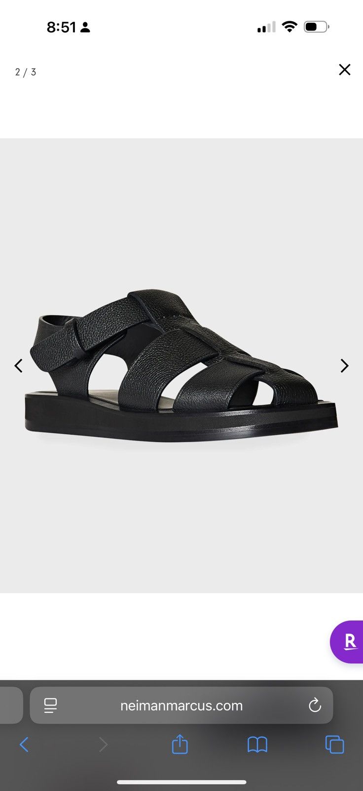 The Row The Row Fisherman Sandals Size US 9.5 / IT 39.5 - 1 Thumbnail