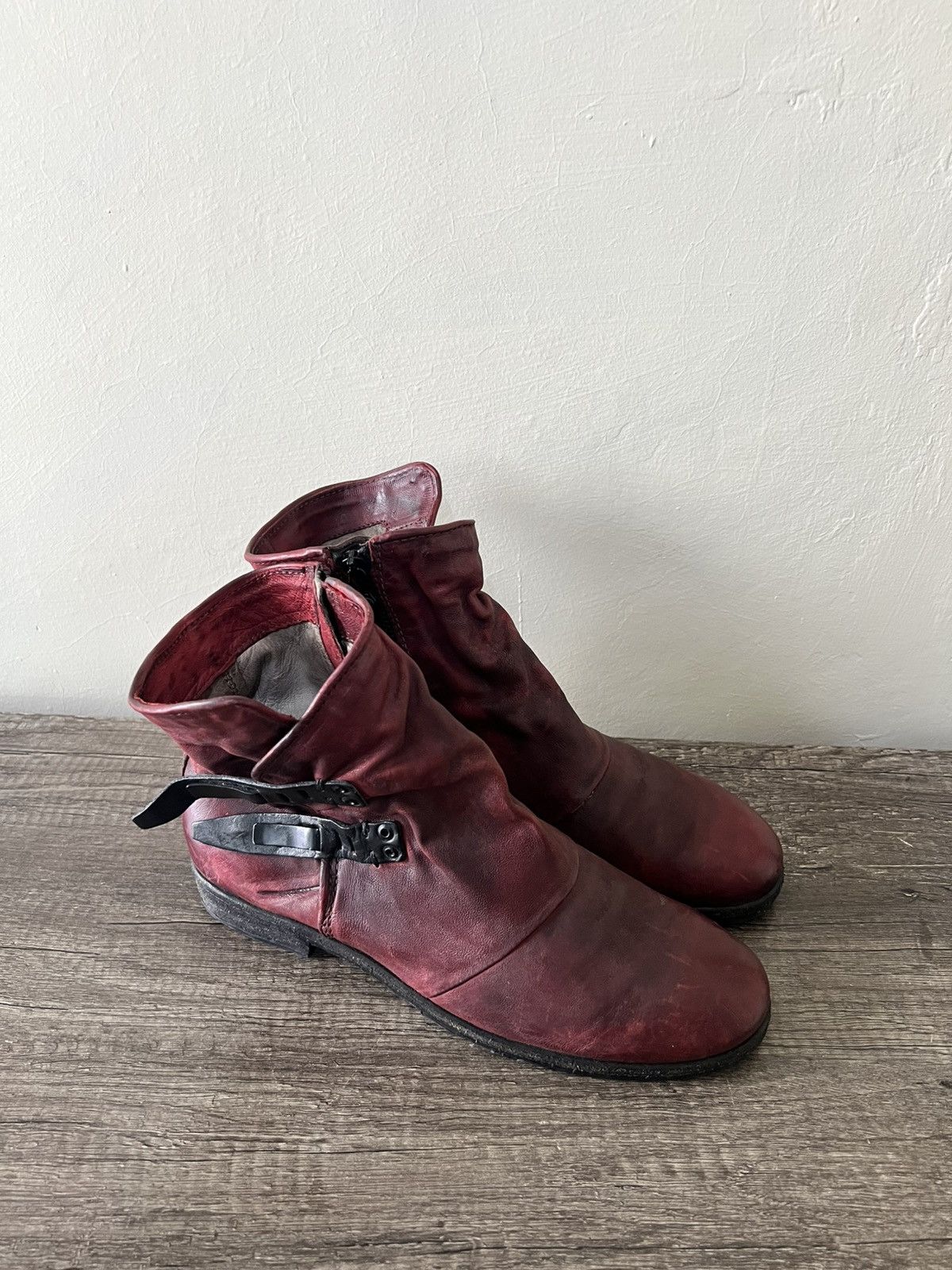 A.S.98 LEATHER CHUNKY A.S.98 BOOTS Size US 8 / EU 41 - 5 Thumbnail
