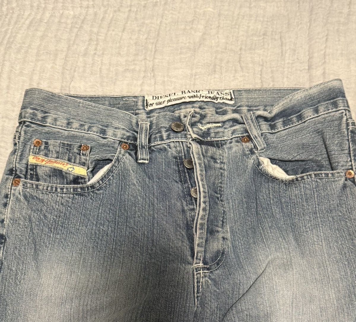 Diesel Diesel vintage men’s jeans Size US 29 - 4 Thumbnail