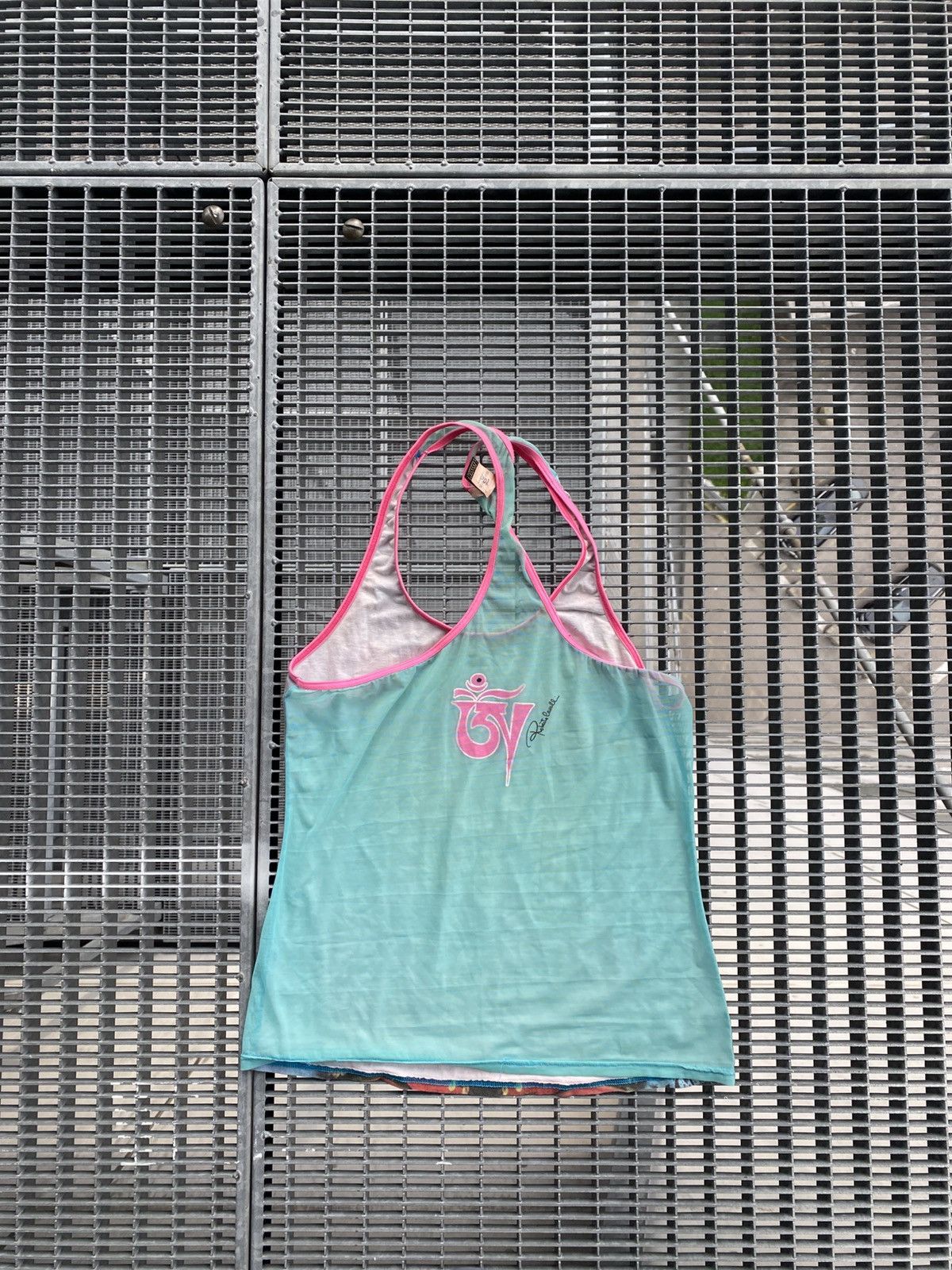 Roberto Cavalli Vintage Roberto Cavalli Shiva Y2K Streetwear Tank Top Size L / US 10 / IT 46 - 9 Thumbnail