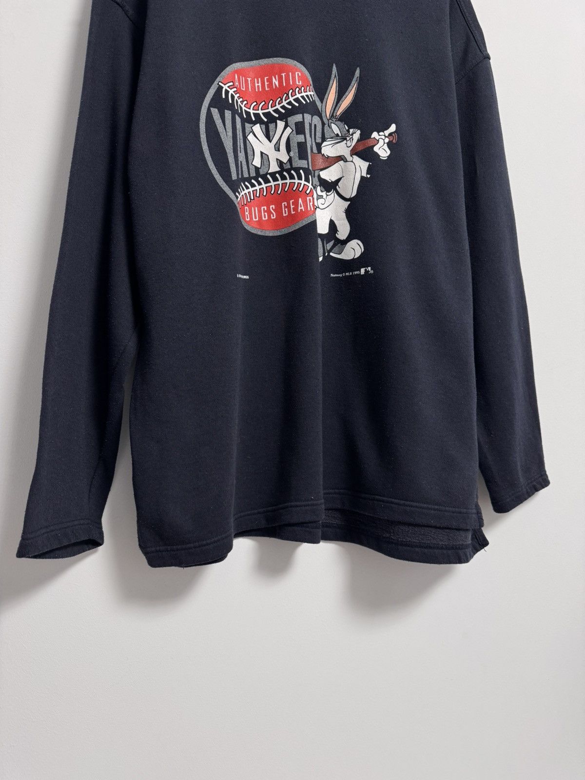 New York Yankees × Warner Bros New York Yankees vintage sweatshirt L 1995 Warner bros Size US XL / EU 56 / 4 - 2 Thumbnail