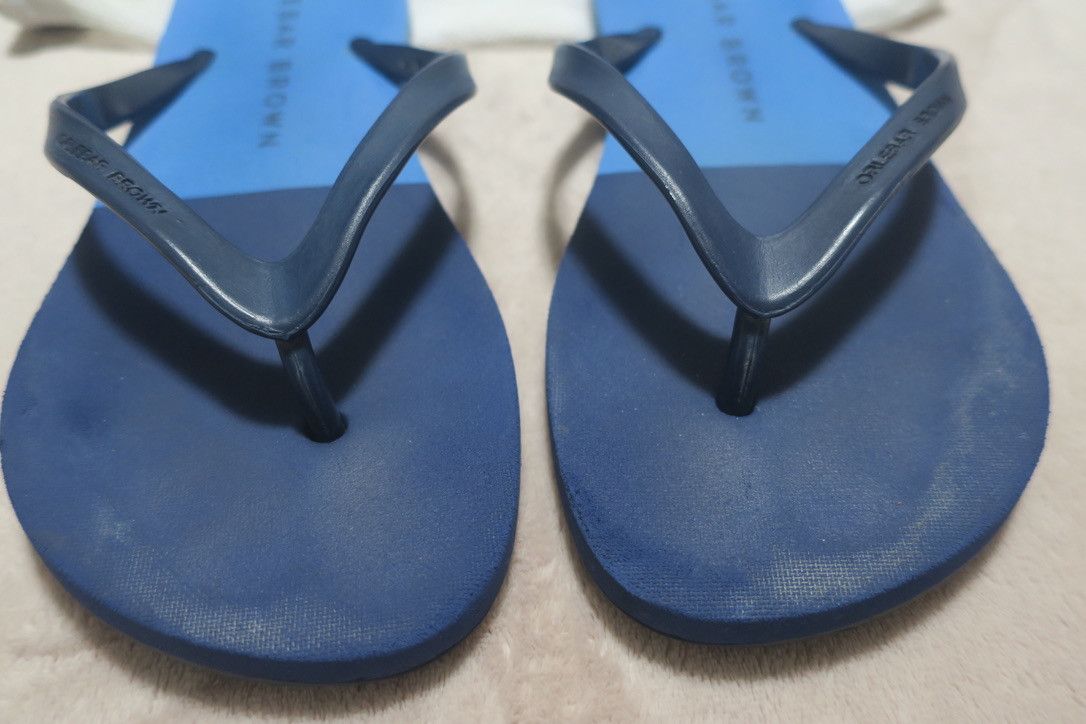Orlebar Brown Men's Haston Sandal Flip Flop UK Size 7-8 Size US 9 / EU 42 - 3 Thumbnail