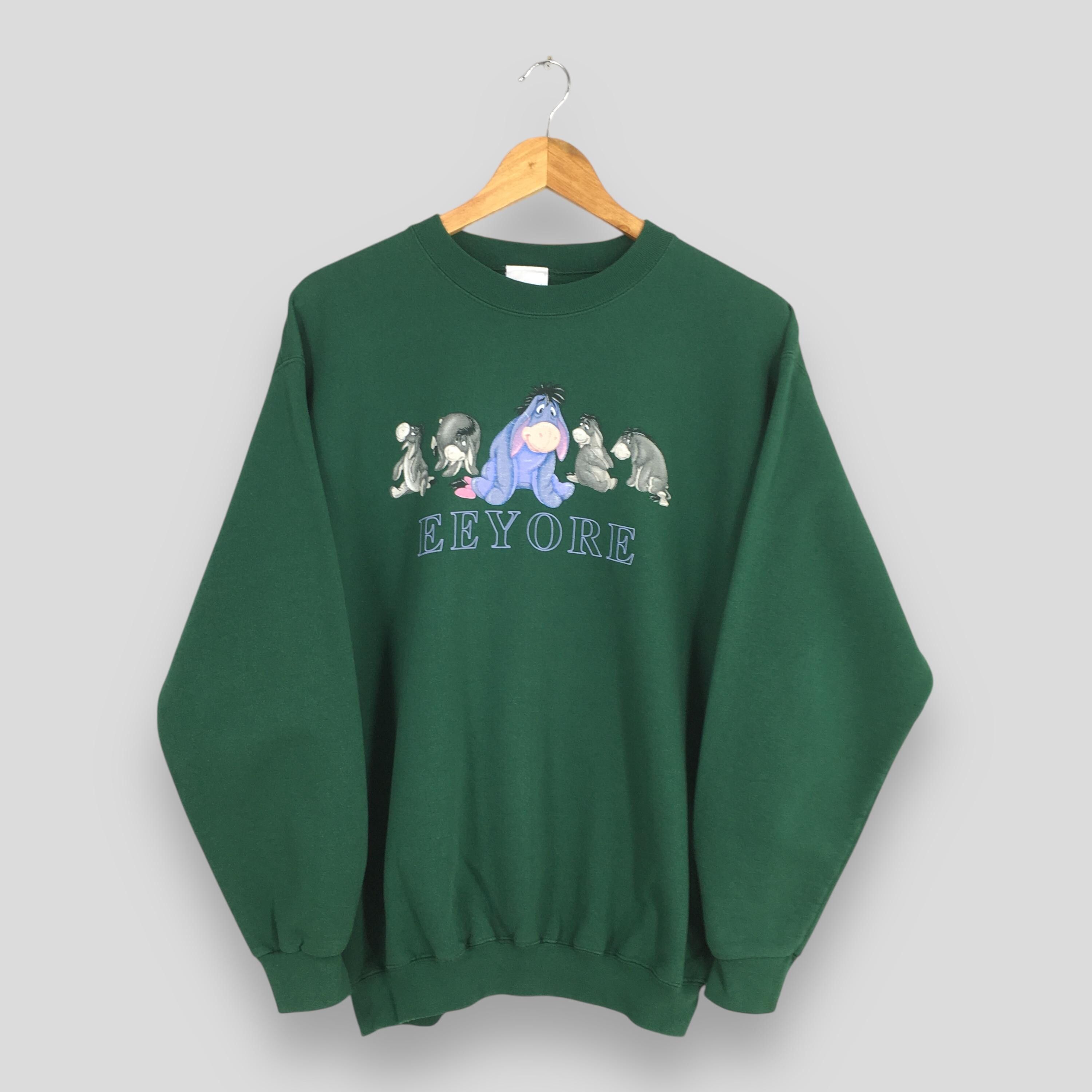 Disney Vintage 90s Eeyore Winnie The Pooh Sweatshirt Medium Size US M / EU 48-50 / 2 - 1 Thumbnail
