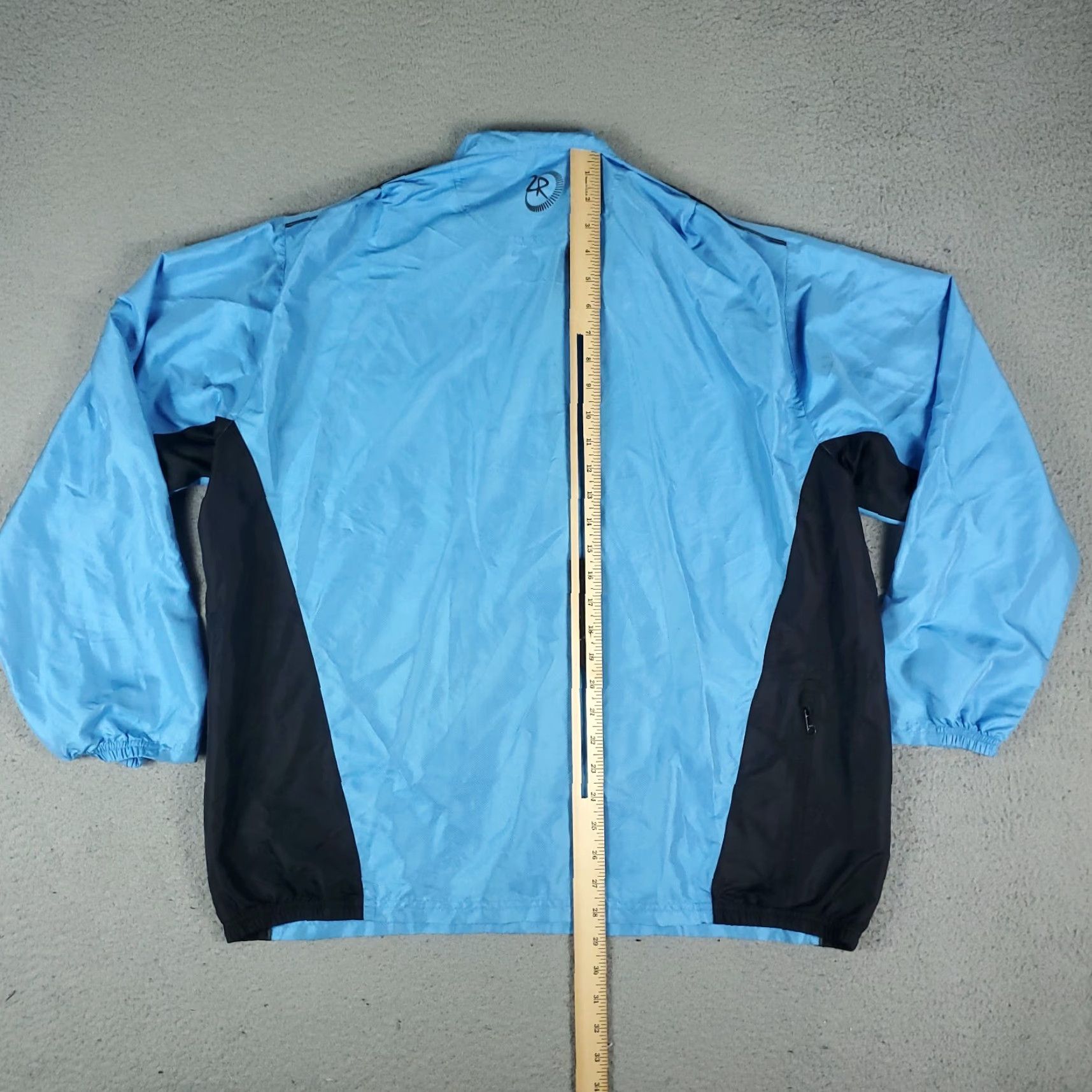 Vintage Zero Restriction Jacket Mens Large Blue 1/4 Zip Up Pullover Windbreaker Size US L / EU 52-54 / 3 - 7 Thumbnail