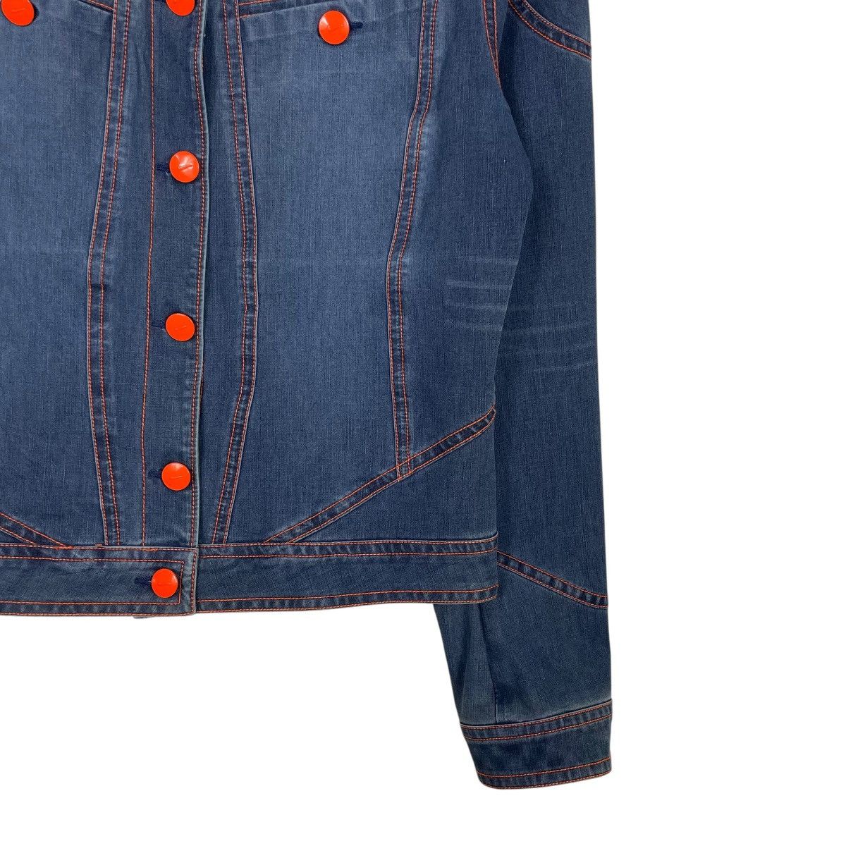 Nike Nike Denim Jacket Size S / US 4 / IT 40 - 4 Thumbnail