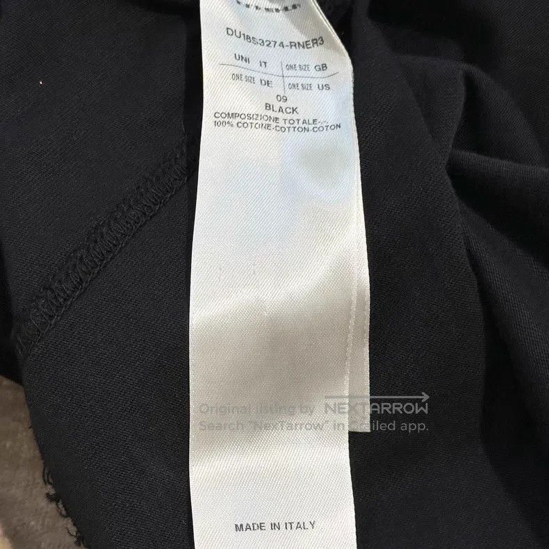 Rick Owens Rick Owens size os Three-bar long T-shirt Size US M / EU 48-50 / 2 - 7 Thumbnail