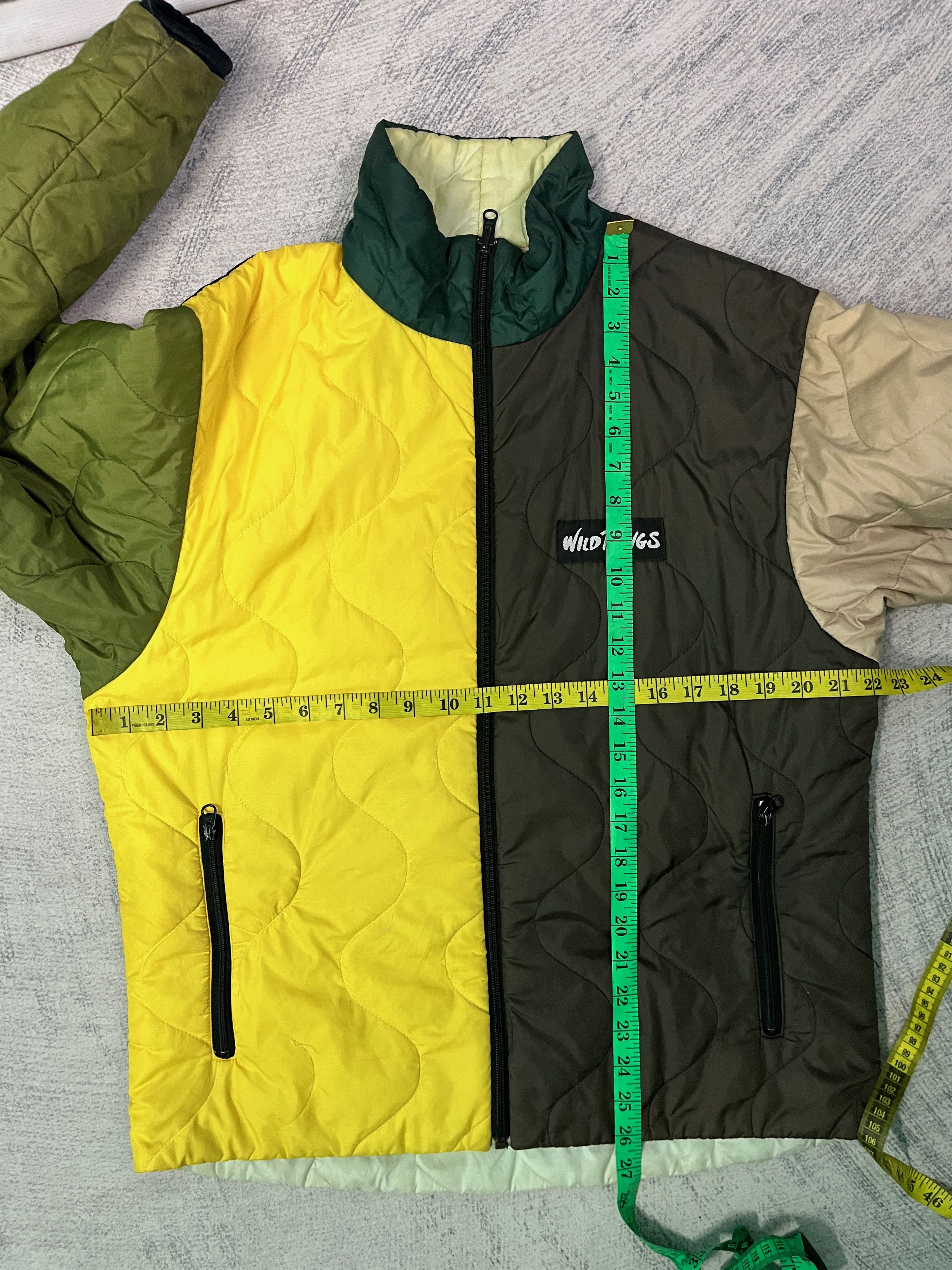Wild Things Wild Things Color Block Reversible Made in USA Puffer Jacket Size US M / EU 48-50 / 2 - 13 Thumbnail