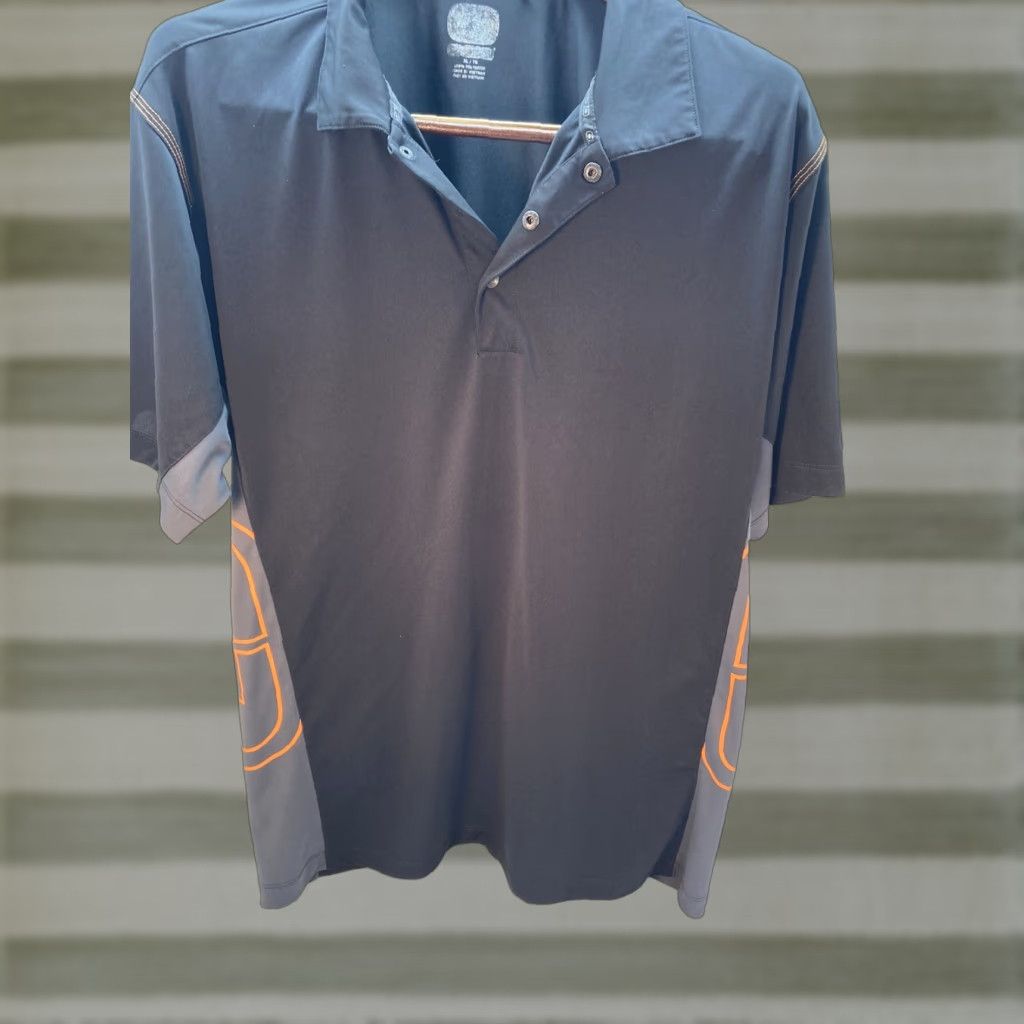 Vintage Ogio Polo Shirt Mens XL Black Short Sleeve Polyester Golf Free Shipping Free S/H Size US XL / EU 56 / 4 - 1 Thumbnail