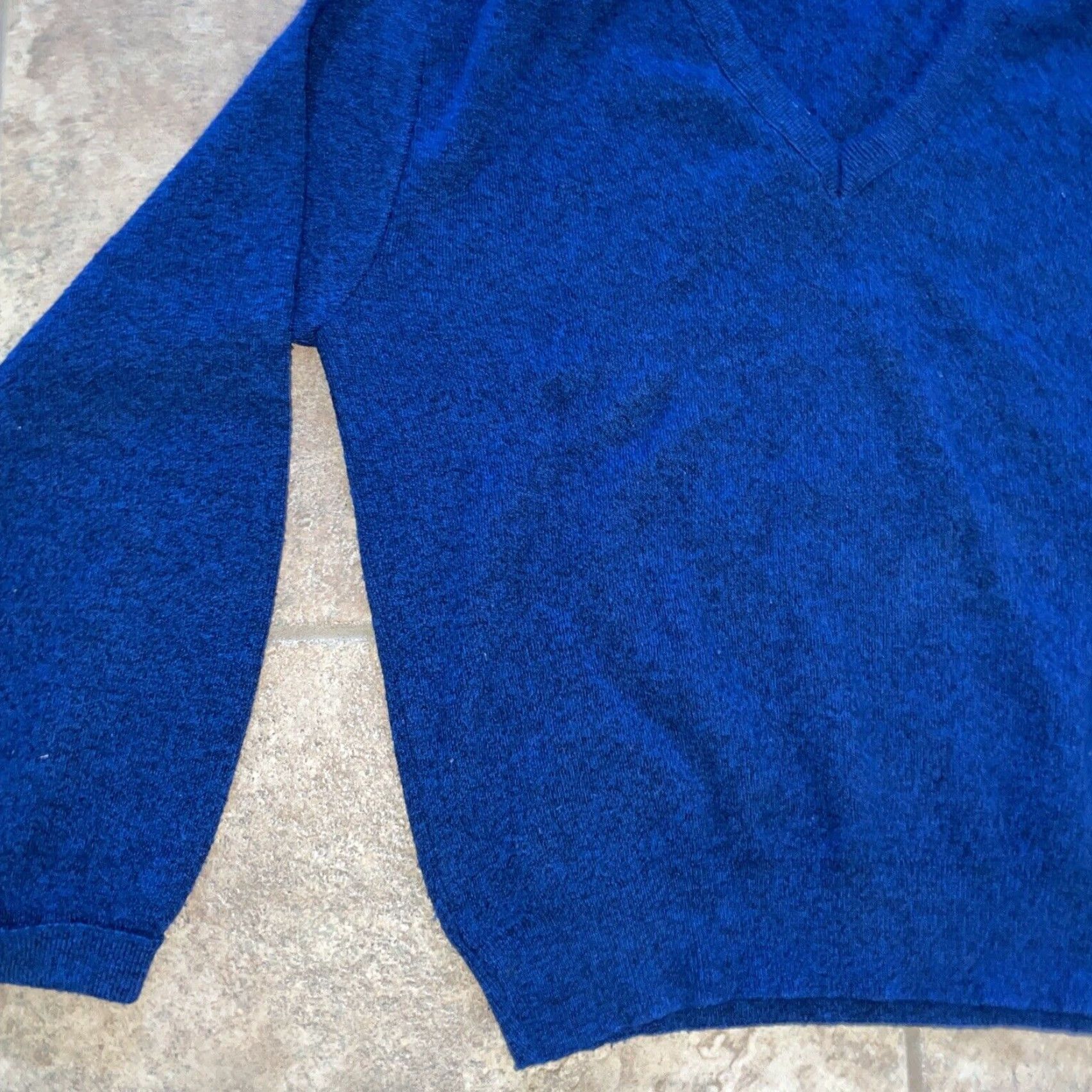 Jantzen VINTAGE Jantzen V-Neck Sweater Adult Large Blue Made in USA Mens Size US L / EU 52-54 / 3 - 3 Thumbnail