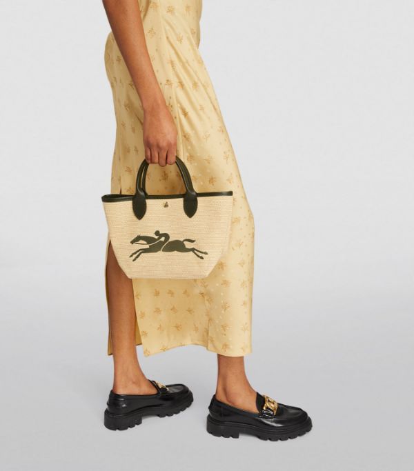 Longchamp o1s22i1n1024 Size: OS / Le Panier Pliage Handbag in Beige Size ONE SIZE - 4 Thumbnail