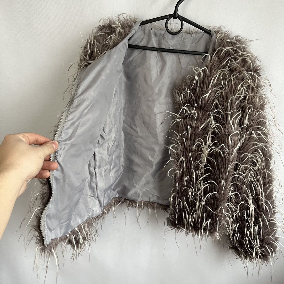 If Six Was Nine × Le Grande Bleu (L.G.B.) Vintage Opium Japanese Fur LGB If Six Was Nine Style Jacket Size M / US 6-8 / IT 42-44 - 3 Thumbnail