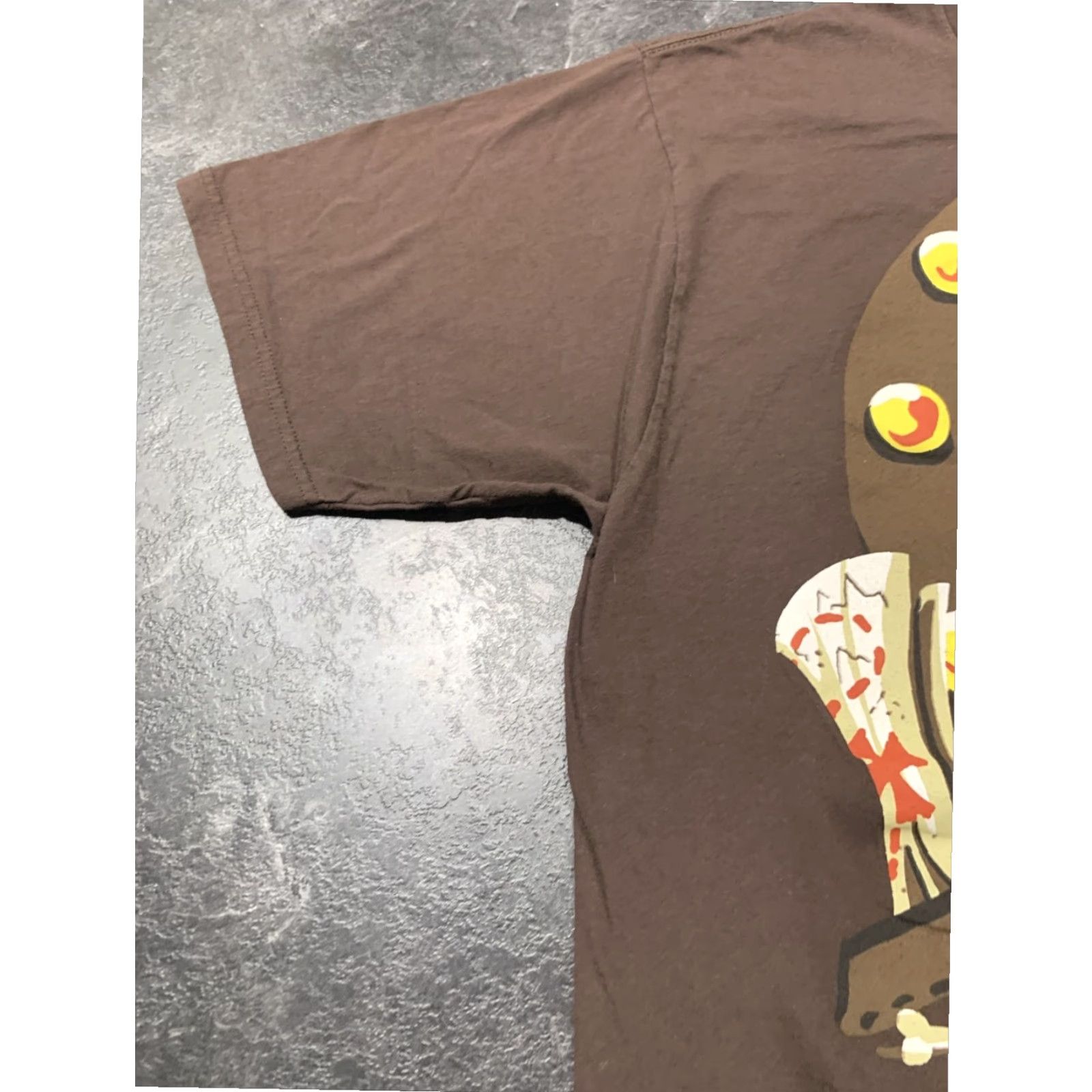 Vintage VINTAGE Brown Short-Sleeve Graphic T-Shirt Pirate Costume Moon Theme XL Men's Size US XL / EU 56 / 4 - 4 Thumbnail