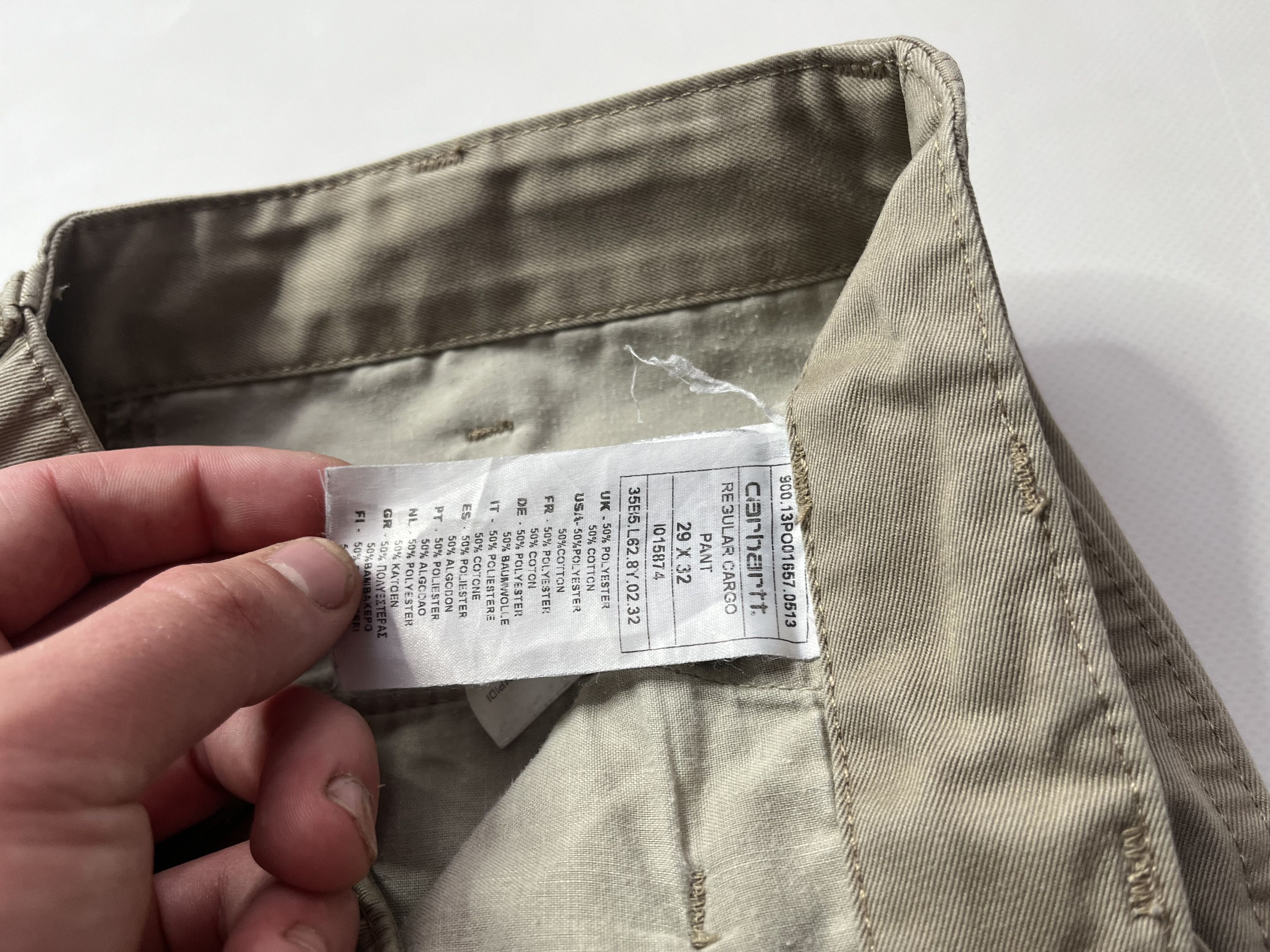 Carhartt Carhartt regular cargo pants Size US 29 - 8 Thumbnail