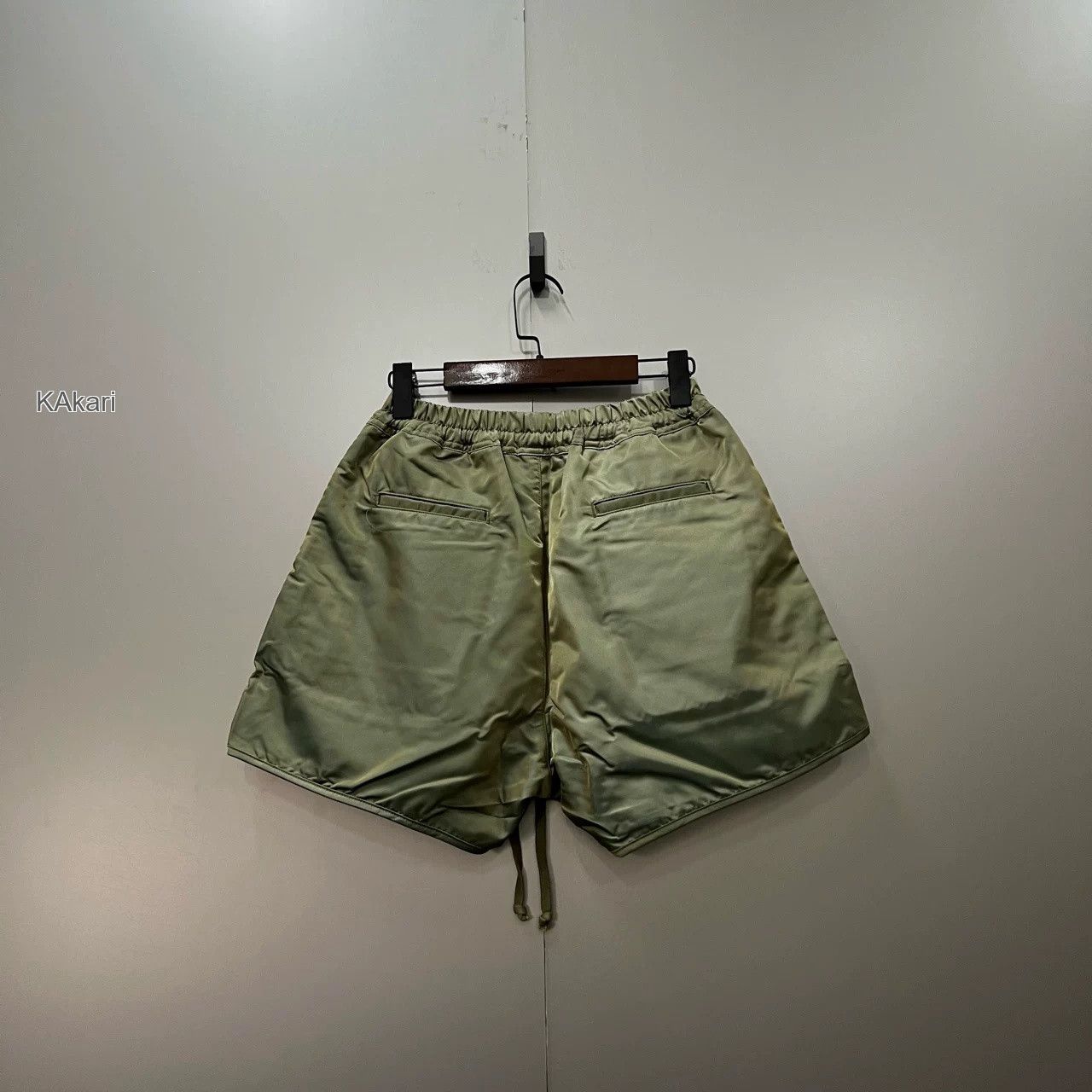 Fear of God Fear Of God FOG Green Drawstring Shorts Size US 30 / EU 46 - 2 Thumbnail