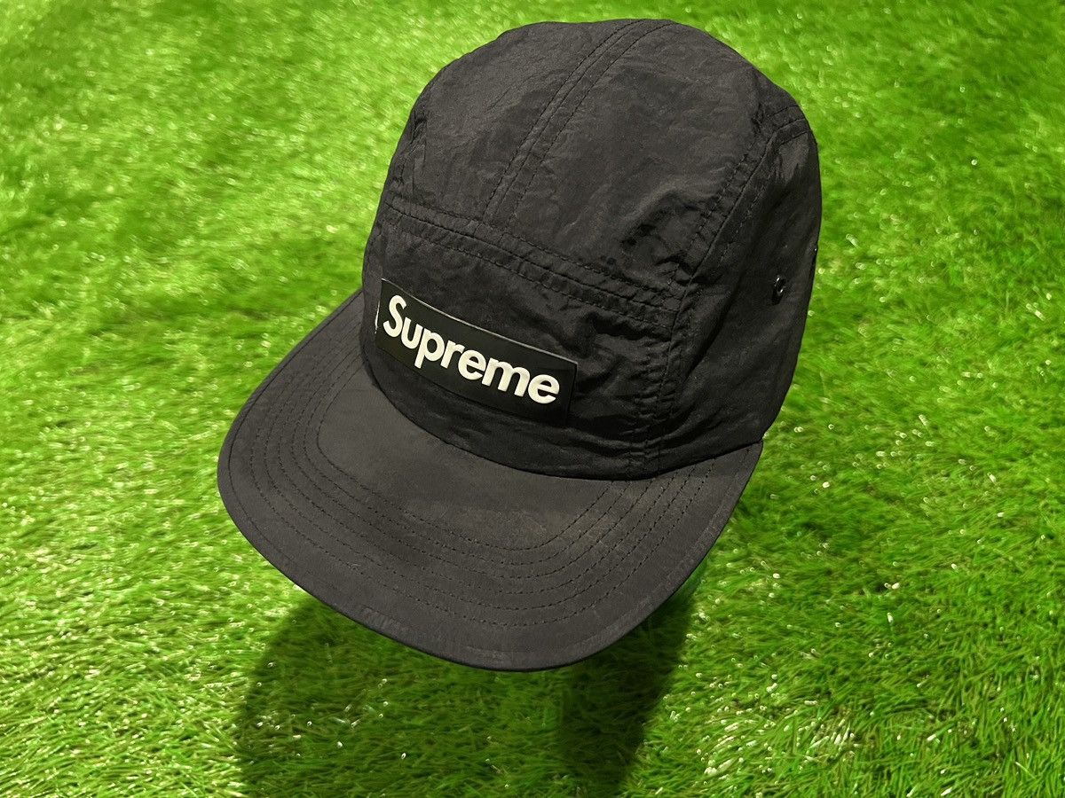 Supreme 5-Panel Camp Cap ブラック Supreme/Champion - 5-Panel Cap - UG.SHAFT