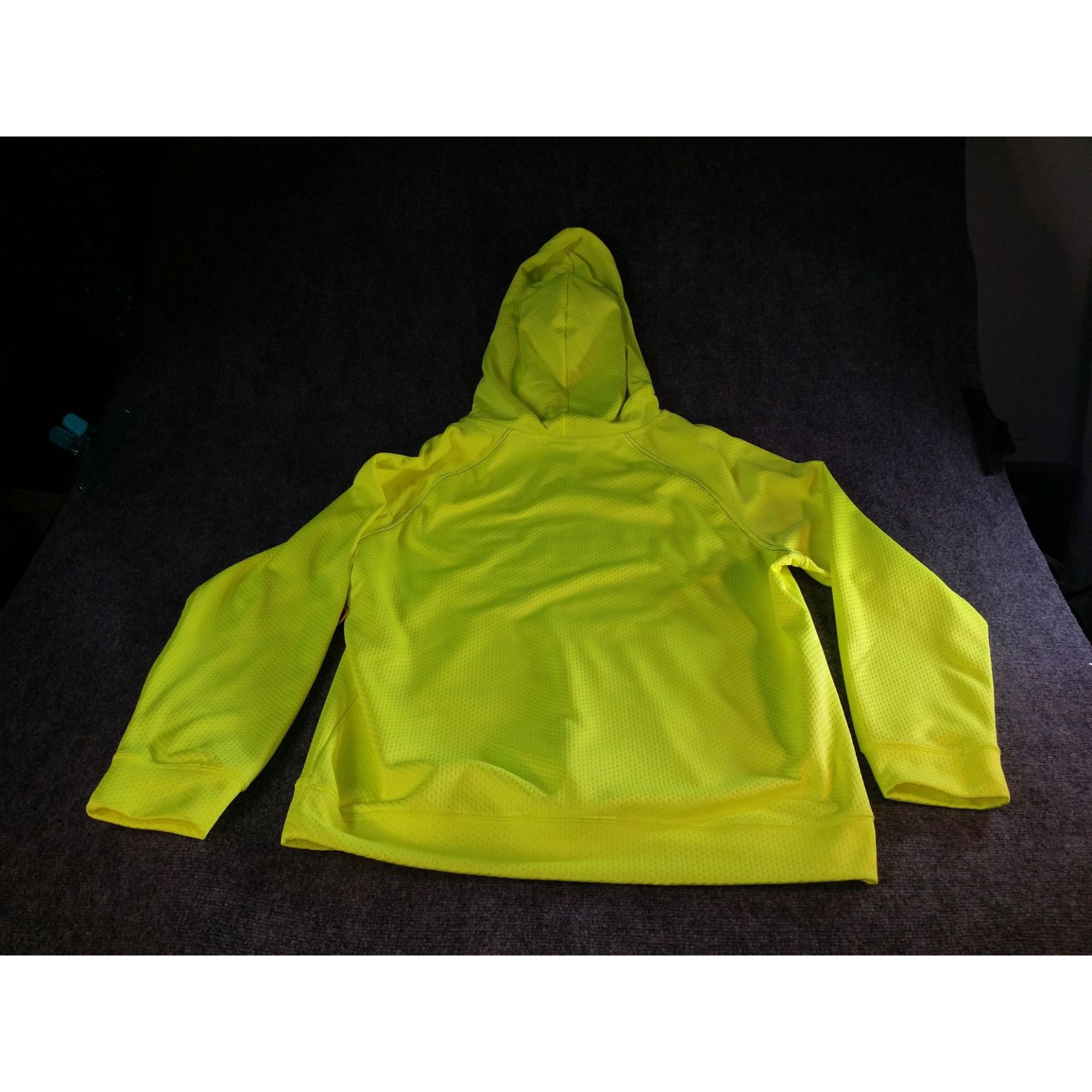 DC Comics Batman DC Comics Thermal Fleece Hoodies Men Sz L Acid Yellow Size US L / EU 52-54 / 3 - 7 Thumbnail