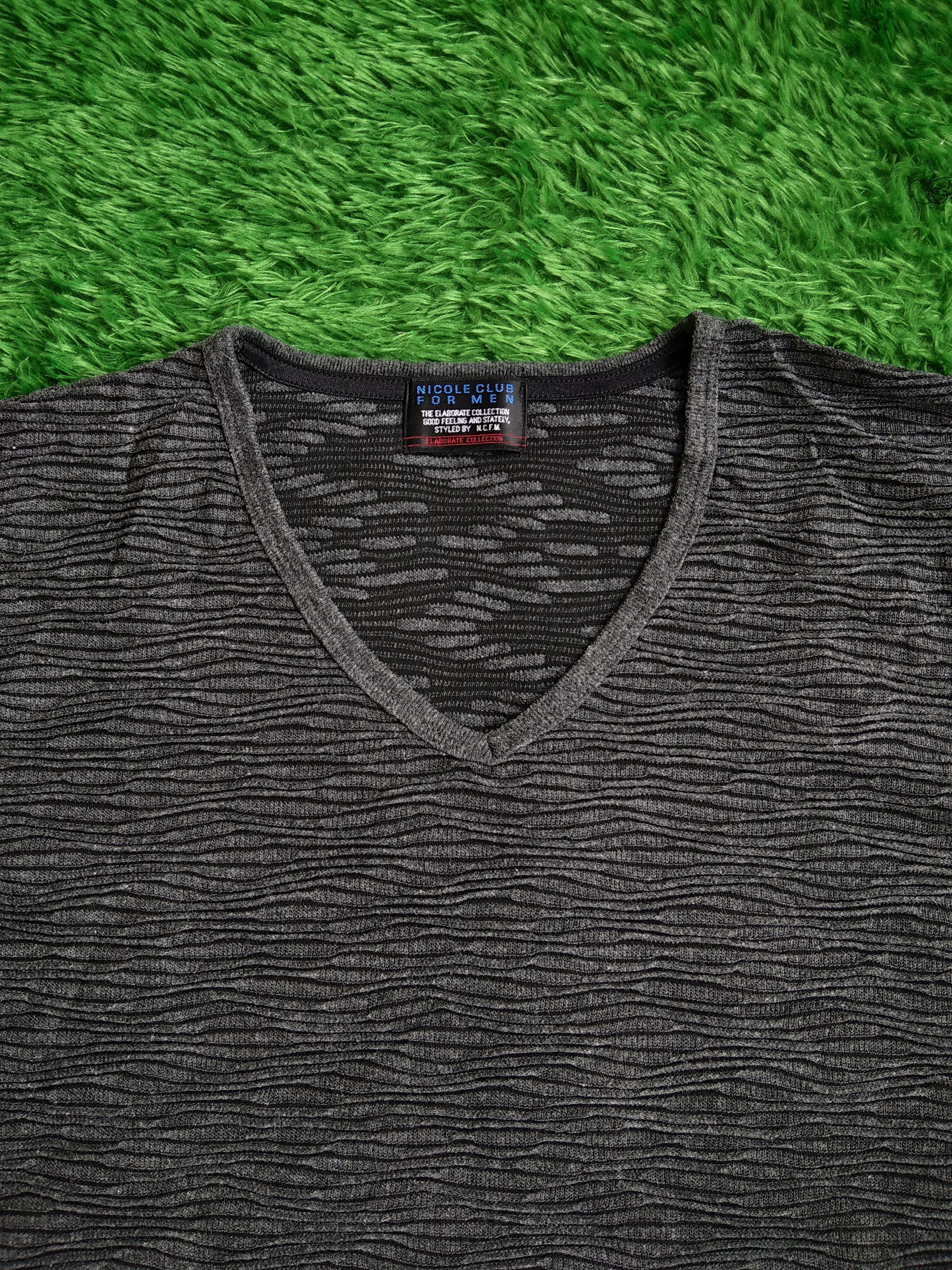 If Six Was Nine × Japanese Brand × Le Grande Bleu (L.G.B.) Vtg 00s Nicole Club For Man 3D Pattern Nice Design T shirt Size US M / EU 48-50 / 2 - 3 Thumbnail
