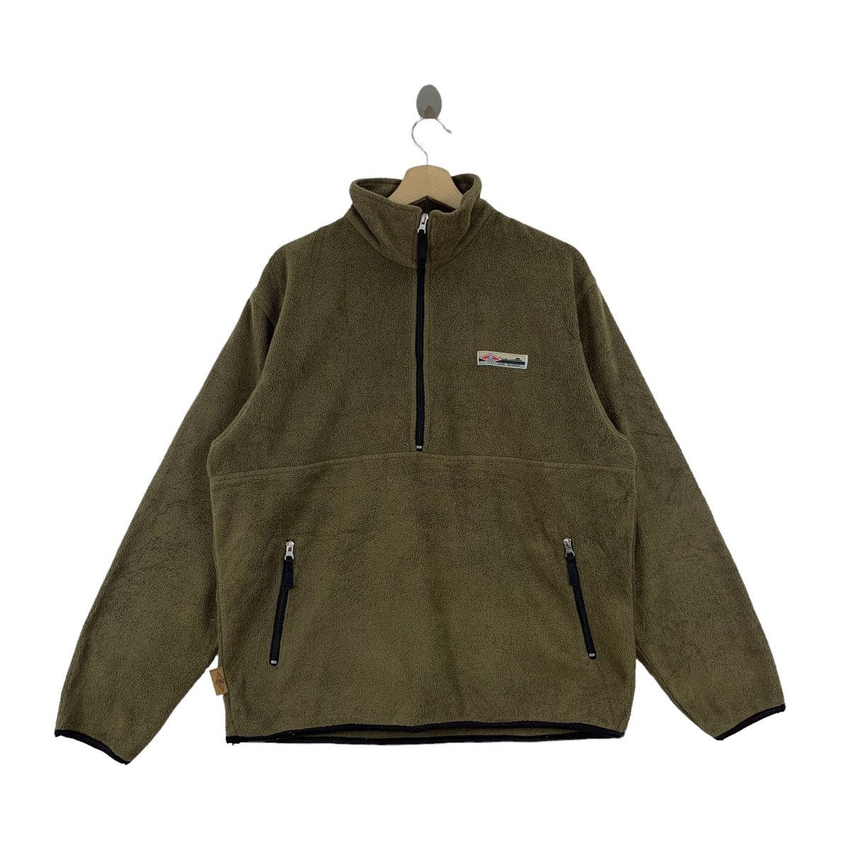 Vintage Vintage BEAR Surf Outdoor Fleece Half Zipper Sweatshirt Size US M / EU 48-50 / 2 - 1 Thumbnail