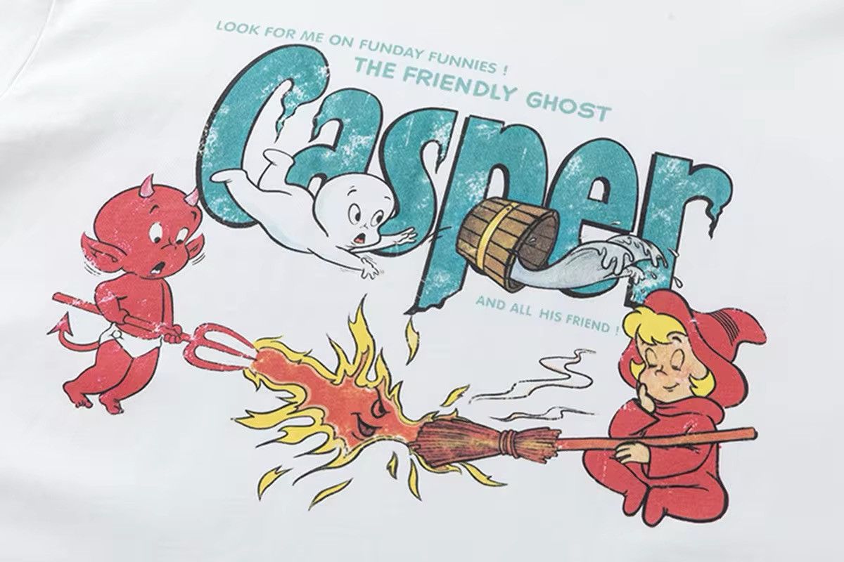 Vintage Cartoon Casper Graphic Vintage Tshirt Size US XL / EU 56 / 4 - 3 Thumbnail