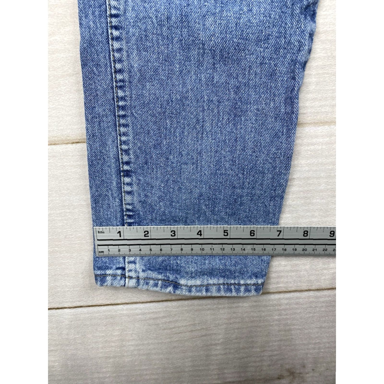 Wrangler VINTAGE Wrangler Jeans Womens 5 Cowboy Straight 90s Denim Blue Wrangler Jeans Womens 90s Cowboy Theme Womens Jeans Size 27" / US 4 / IT 40 - 7 Thumbnail