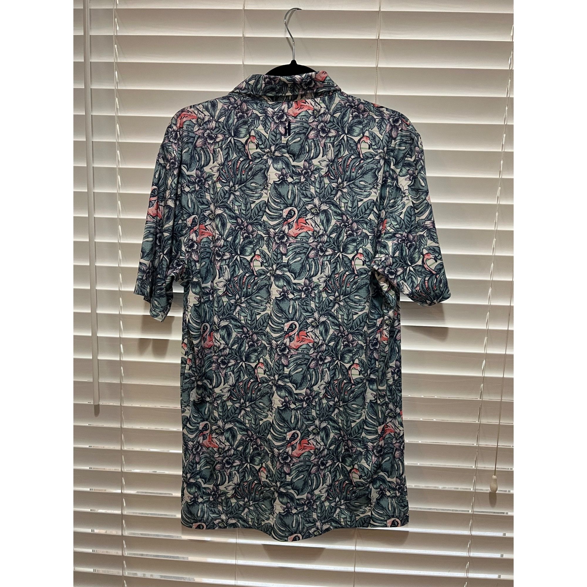 johnnie-O Johnnie-O Hawaiian Floral Polo Shirt - Size M Size US M / EU 48-50 / 2 - 4 Thumbnail