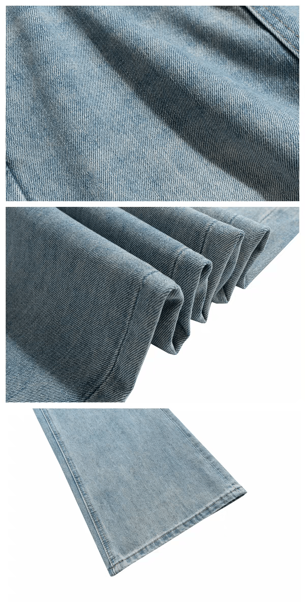 Jean × Vintage Washed faded cleanfit yuppie bootcut grunge flared jeans Size US 30 / EU 46 - 4 Thumbnail