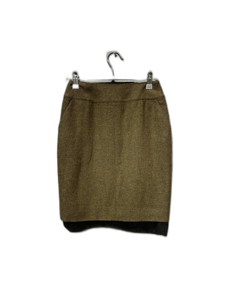 Chanel Chanel Knitted Bodycon Skirt Size 36 -2505 Size 35" - 1 Thumbnail