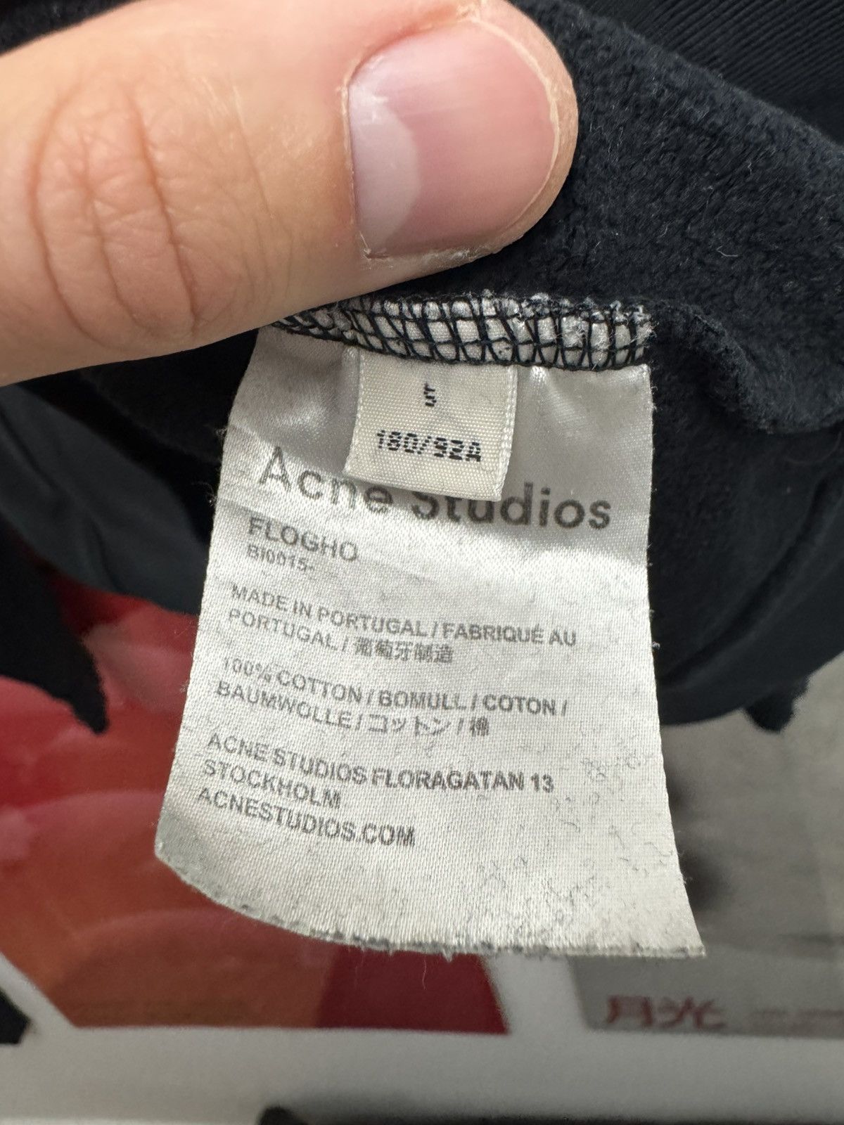 Acne Studios Acne Studios Flogho Crewneck Oversize Boxy Fit Designer Size US S / EU 44-46 / 1 - 4 Thumbnail