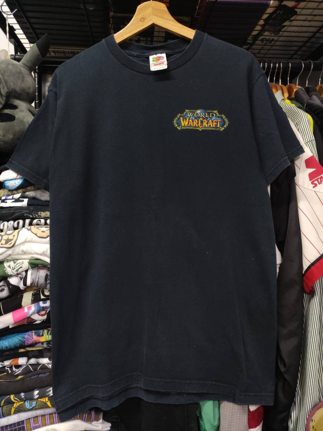 Vintage Vtg 00's World of Warcraft " Horde Crest " Game Promo Size US M / EU 48-50 / 2 - 2 Thumbnail