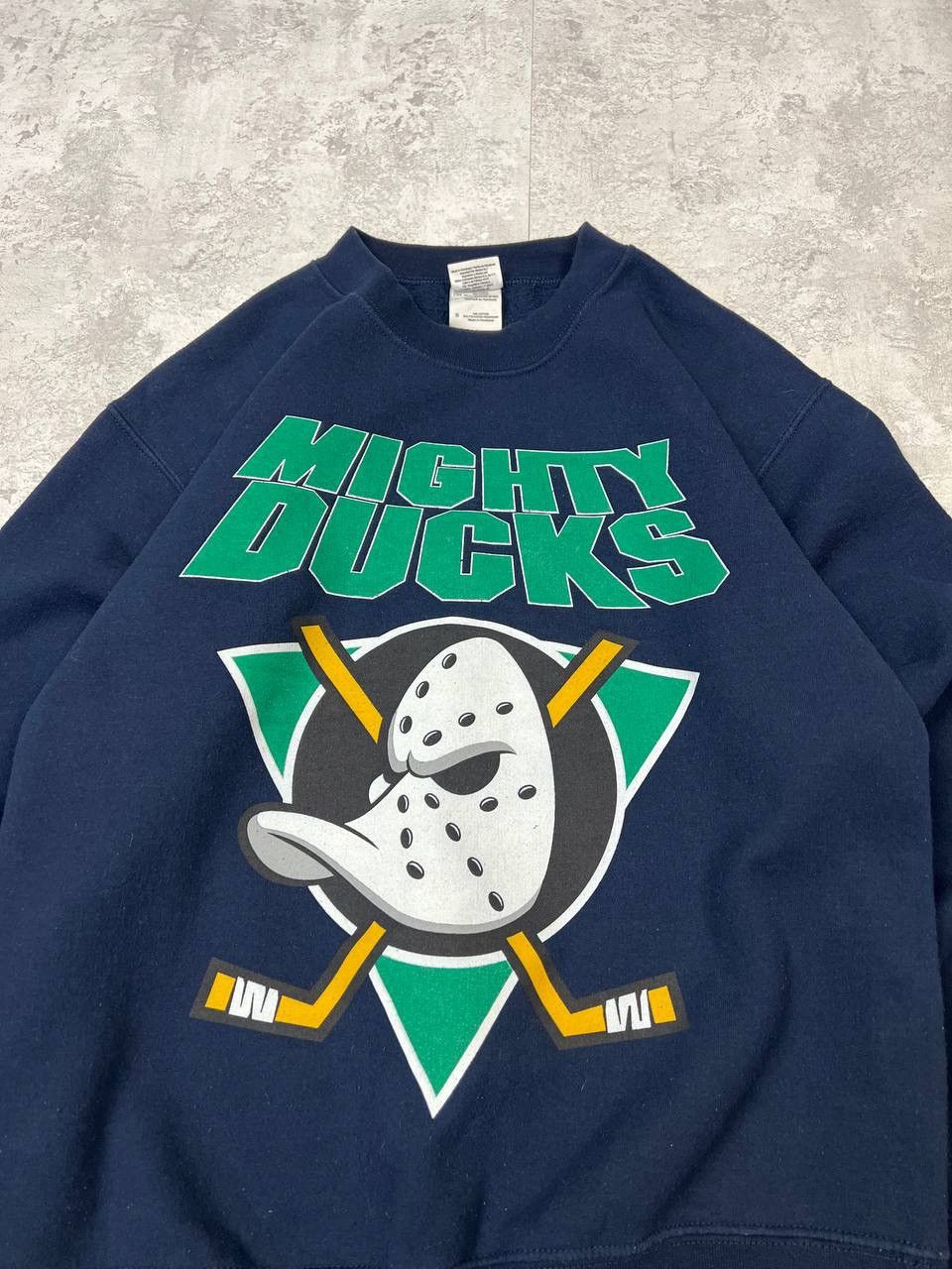 NHL Vintage Mighty Ducks Sweatshirt Big Logo Size US S / EU 44-46 / 1 - 3 Thumbnail