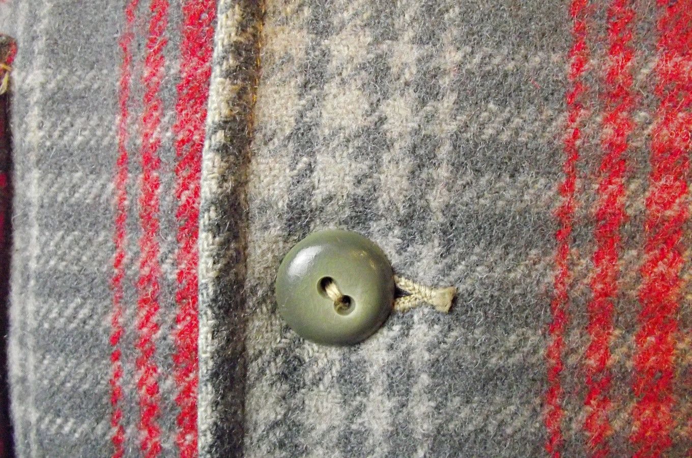 Other 1950s Vintage Chippewa Woolen Mills Mens Wool Shirt Jacket Size US L / EU 52-54 / 3 - 5 Thumbnail