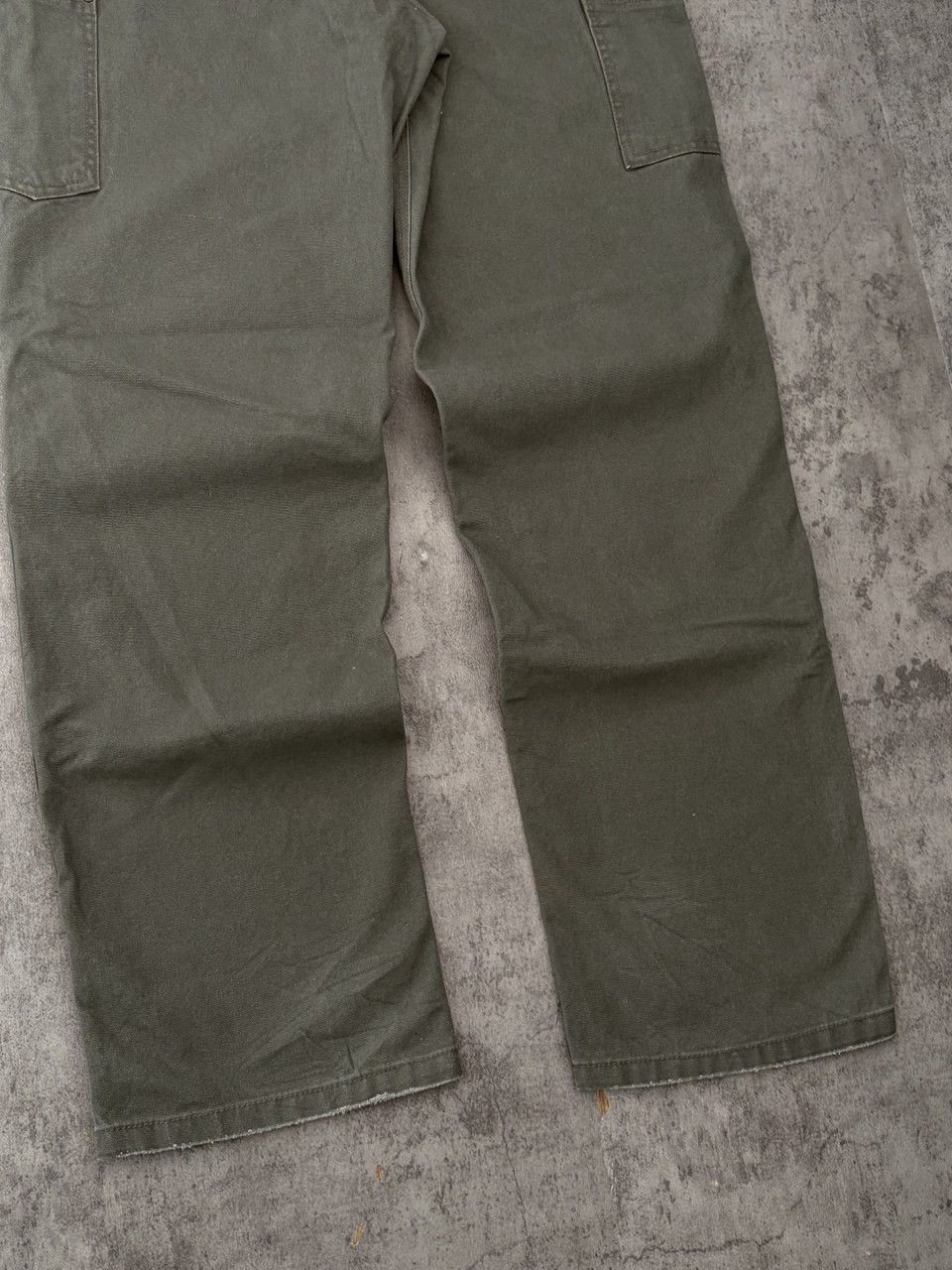 Carhartt Double Knee Duck Canvas Moss Green Carpenter Pant