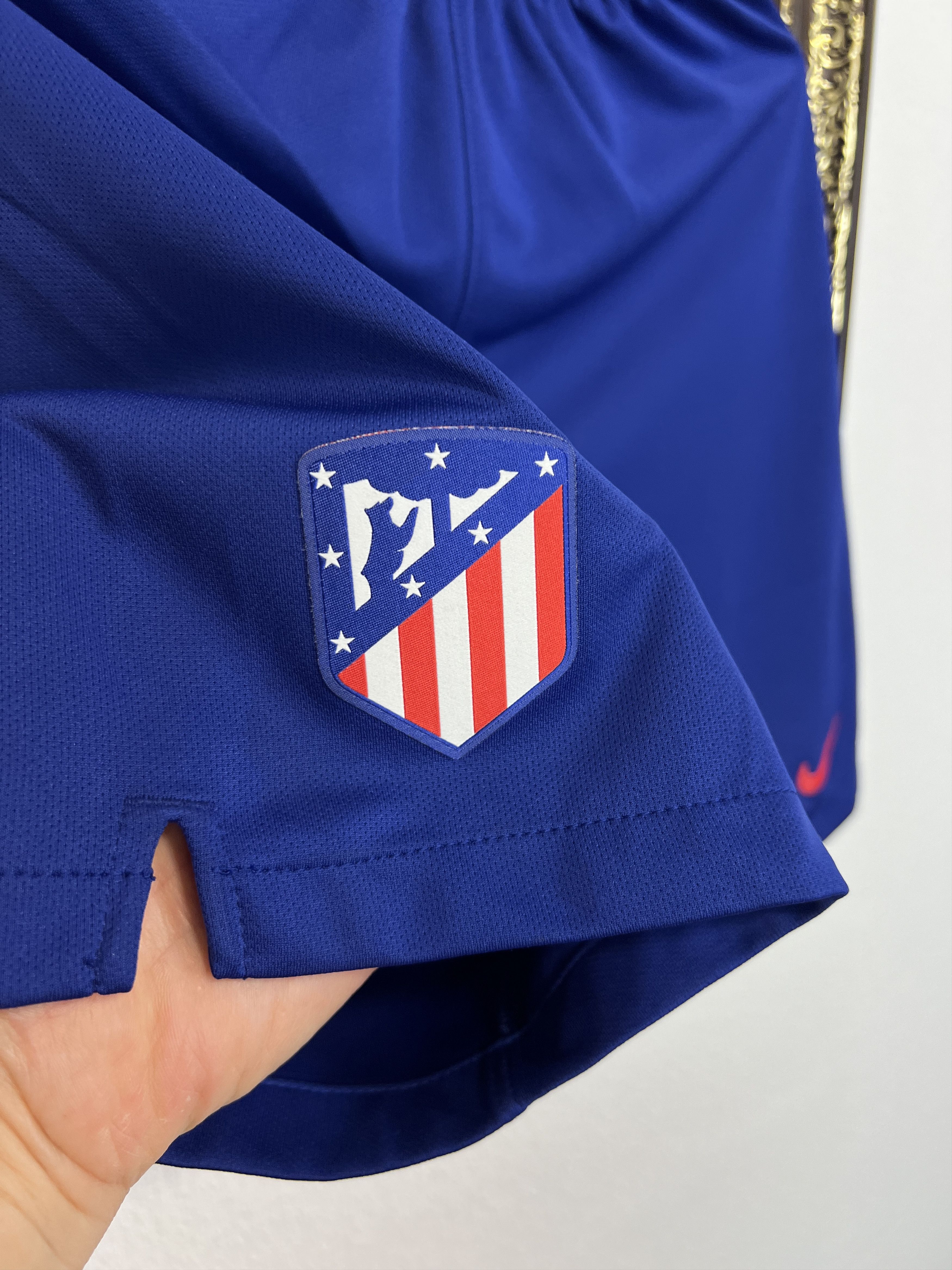 Nike Atletico Madrid Football Shorts Athletic Sport Size Boys L Size US 26 / EU 42 - 5 Thumbnail