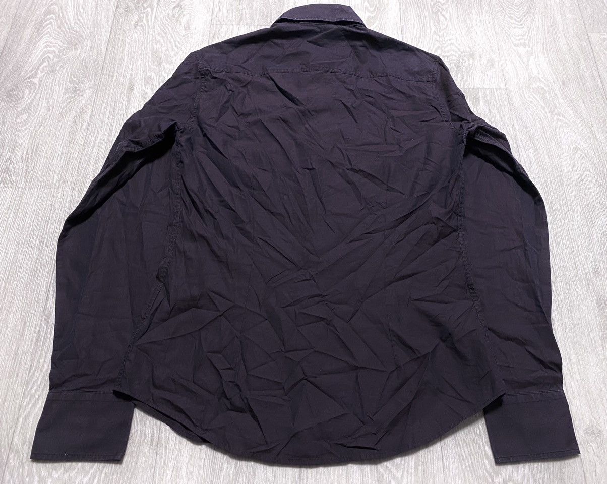 Acne Studios Unisex Acne Studios Brown Cotton Slim Casual Pocket Shirt Size US M / EU 48-50 / 2 - 19 Thumbnail