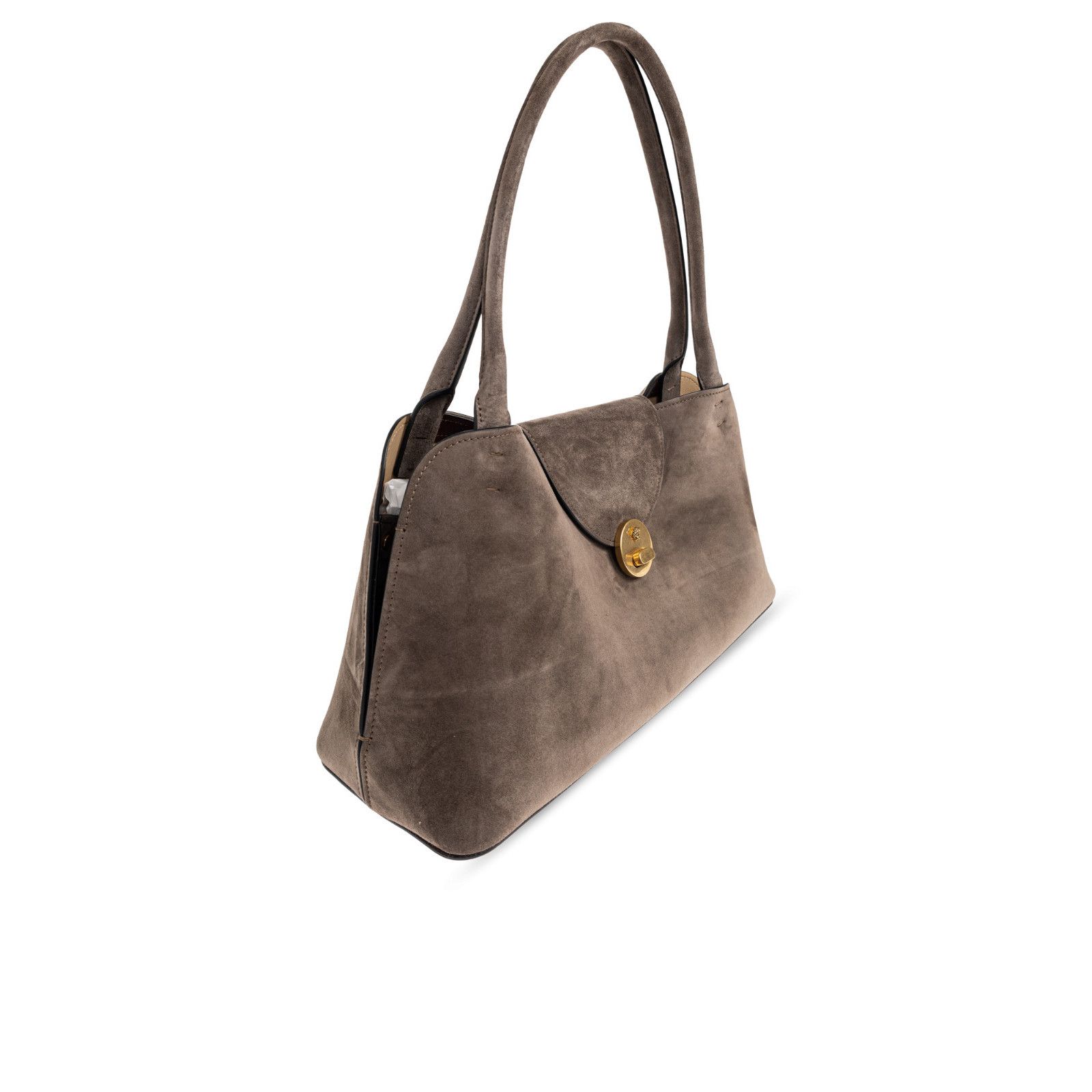 Versace VERSACE Vivian Medium Brown Suede Shoulder Bag New & Authent Size ONE SIZE - 3 Thumbnail