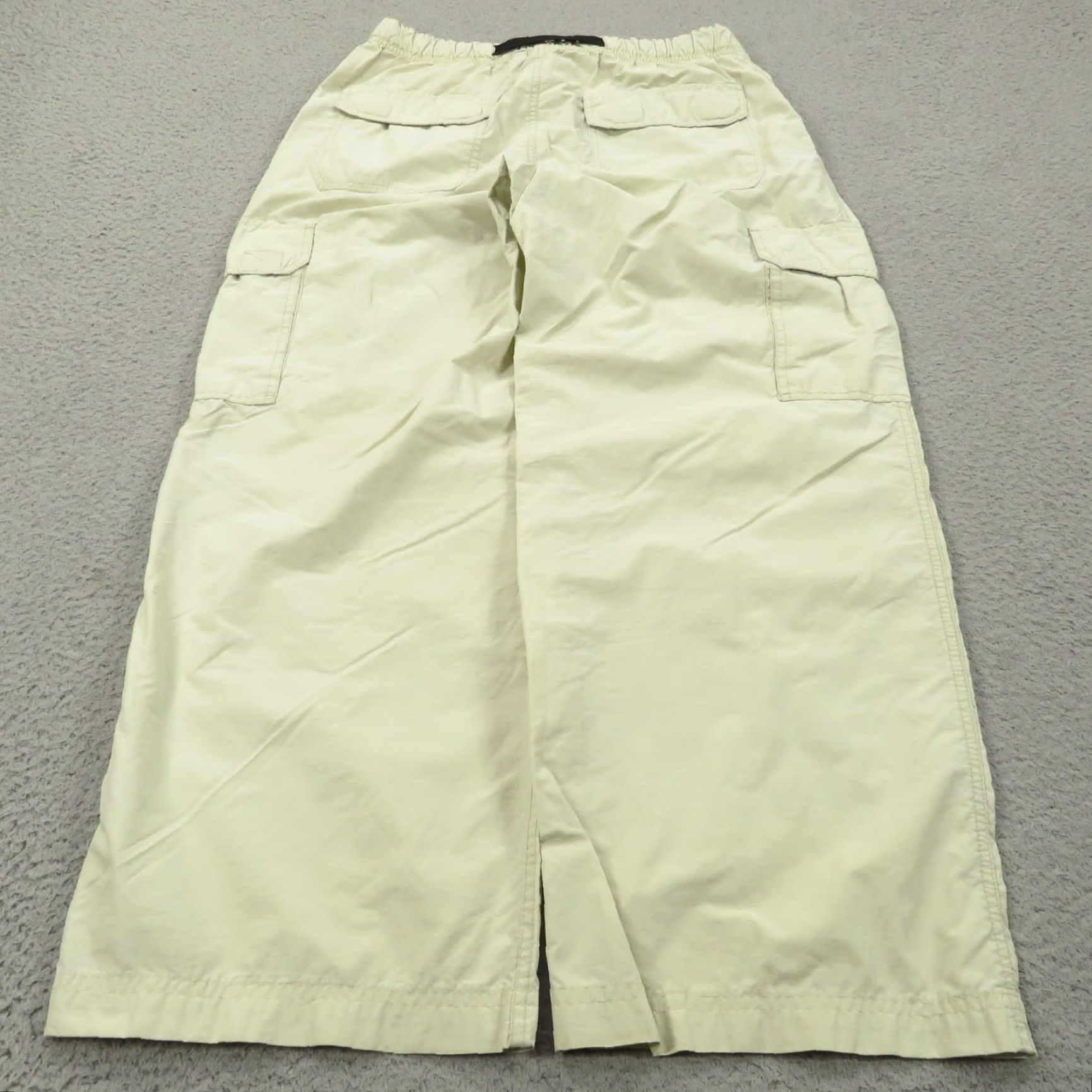 Old Navy VINTAGE Old Navy Baggy Pants Men Small Cargo 30x29 Wide-Leg 90s Grunge 5-Pocket Beige Mens Size US 31 - 2 Thumbnail
