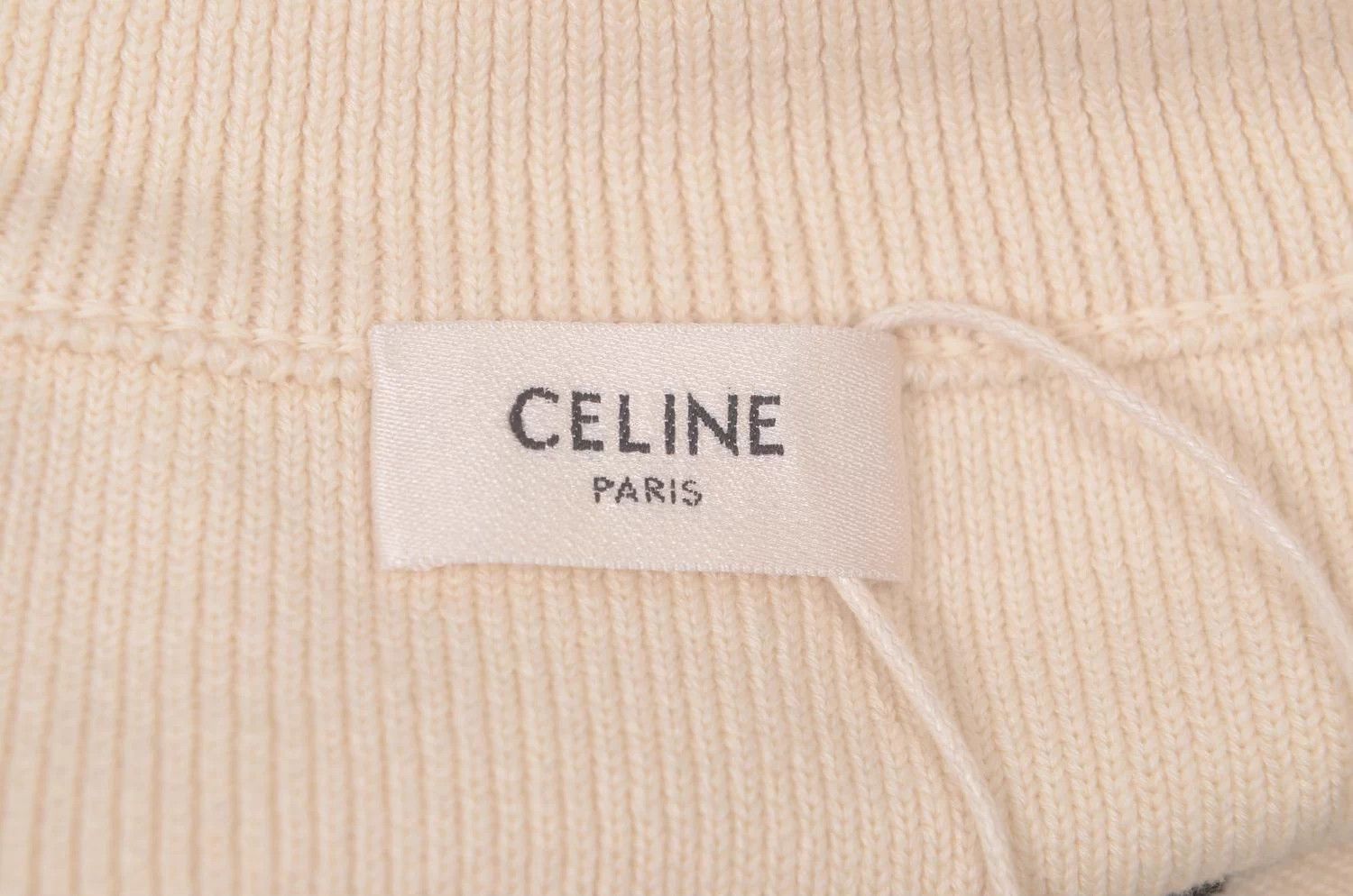 Celine CELINE men's crewneck knit sweater Size US XS / EU 42 / 0 - 5 Thumbnail