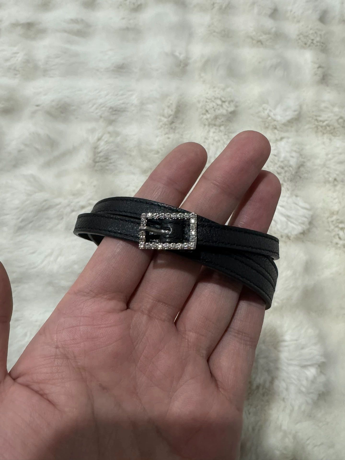 Saint Laurent Paris Saint Laurent YSL Rhinestone Belt - New w/ Tags - Size 75 Size ONE SIZE - 2 Thumbnail