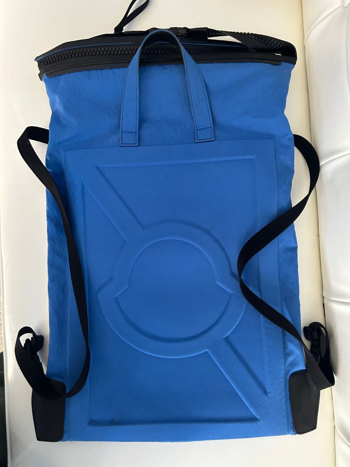 Pre-owned Moncler Genius Genius Craig Green 5 Backpack Designer Accessory In Blue