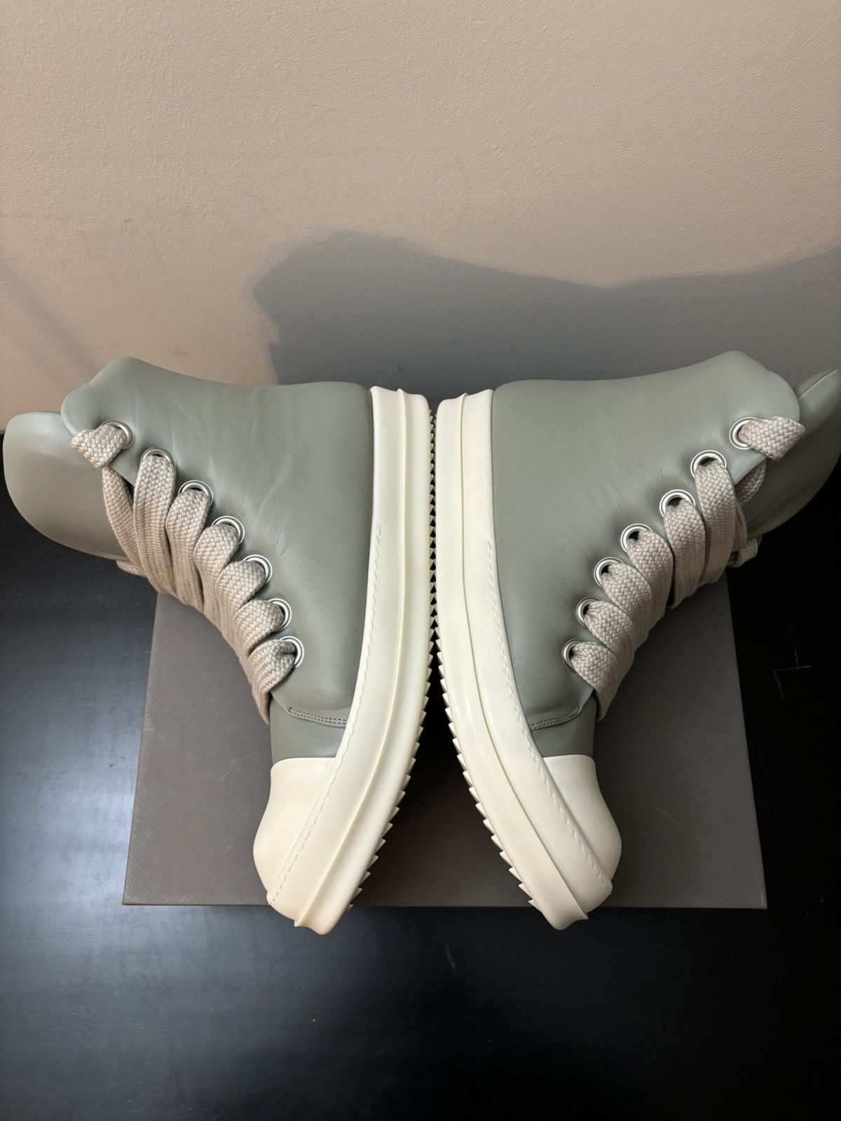 Rick Owens Rick Owens Mainline Padded Hollywood Jumbolace Ramones Size US 14 / EU 47 - 4 Thumbnail