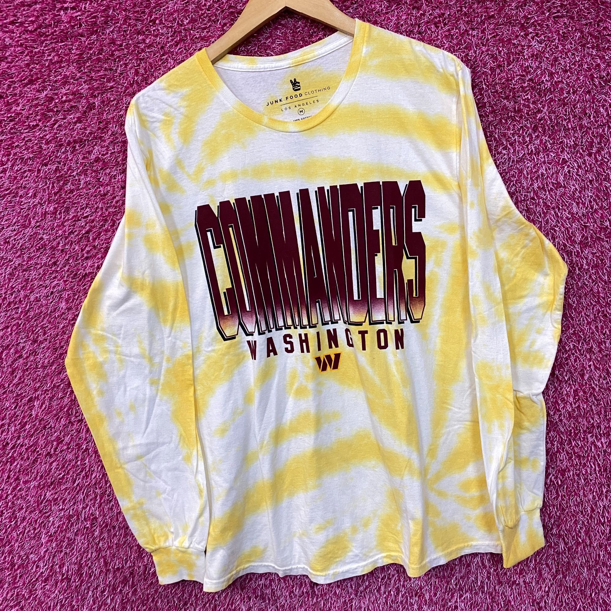 NFL NFL AFC Washington Commanders Tie-Dye long Sleeve Shirt Medi Size US M / EU 48-50 / 2 - 3 Thumbnail