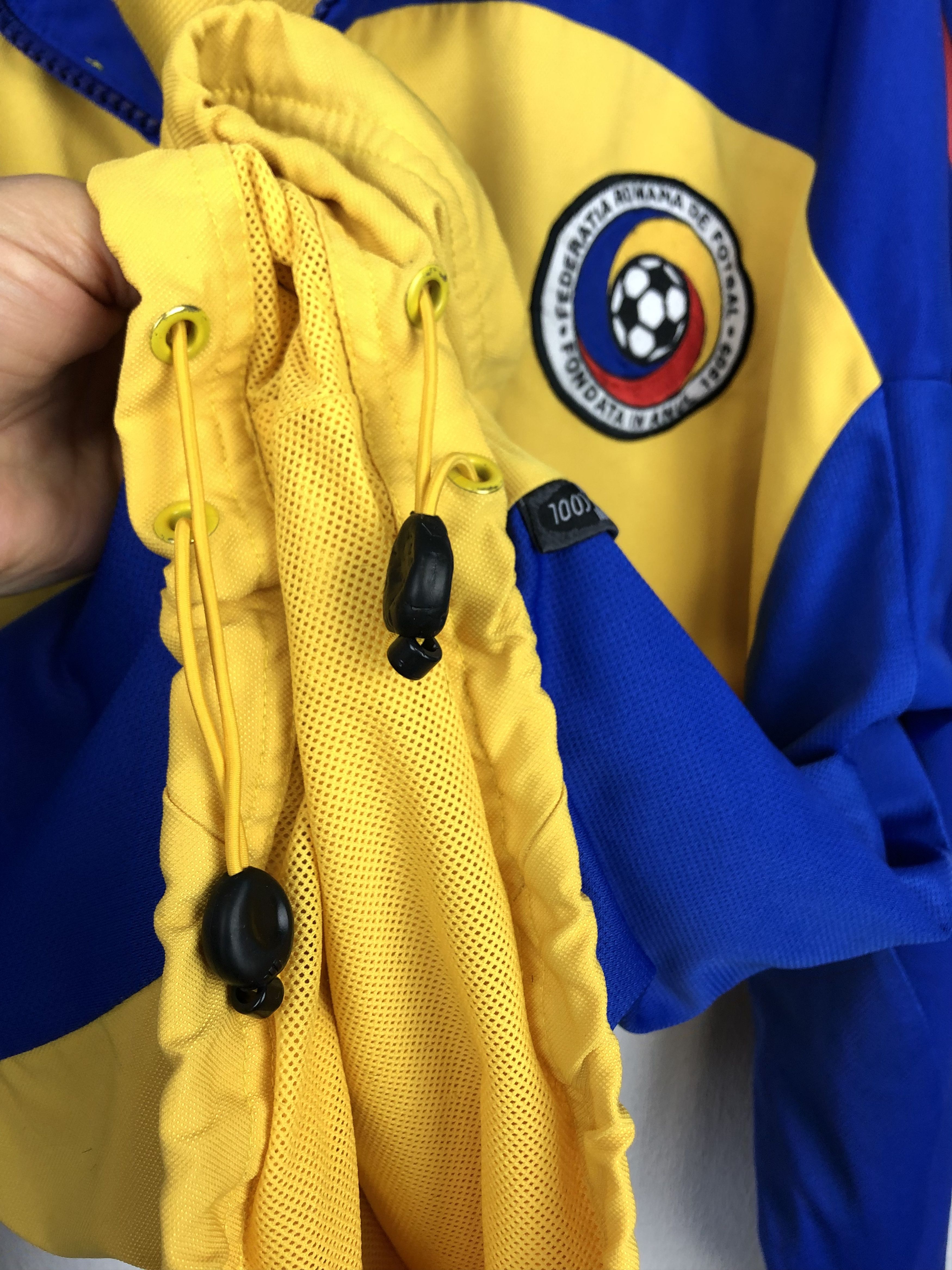 Adidas Vintage 90's Adidas Romania Football Jacket Soccer Track Top Size US XL / EU 56 / 4 - 6 Thumbnail