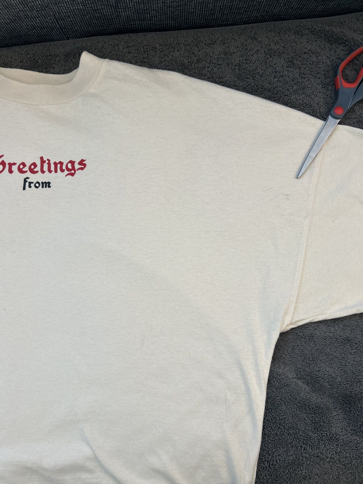 Palm Angels Palm Angels Greetings from California Oversized Tee Size US S / EU 44-46 / 1 - 9 Thumbnail