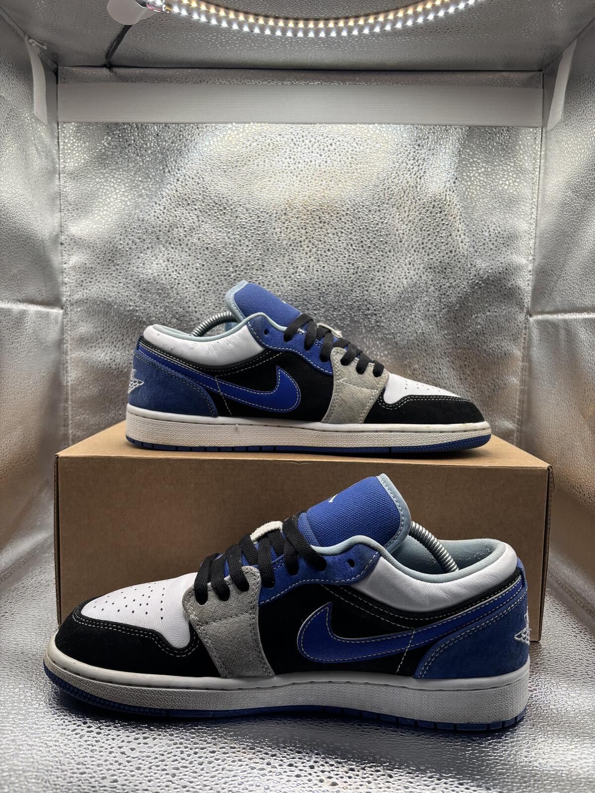Jordan Brand Air Jordan 1 low racer blue white Size US 9 / EU 42 - 5 Thumbnail
