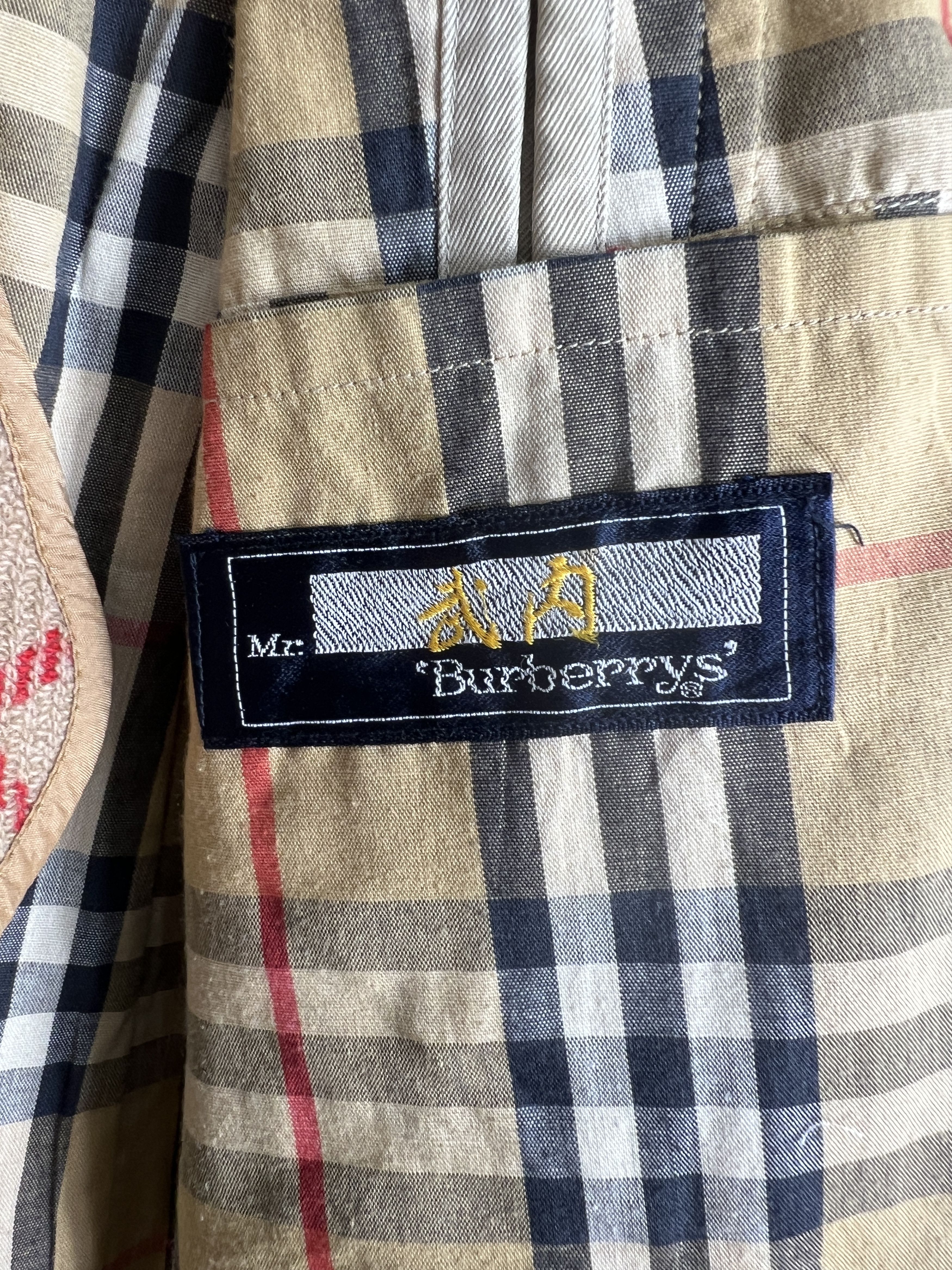 Burberry Vintage Burberrys Lined Plaid Coat GTMPT850 Size US M / EU 48-50 / 2 - 6 Thumbnail